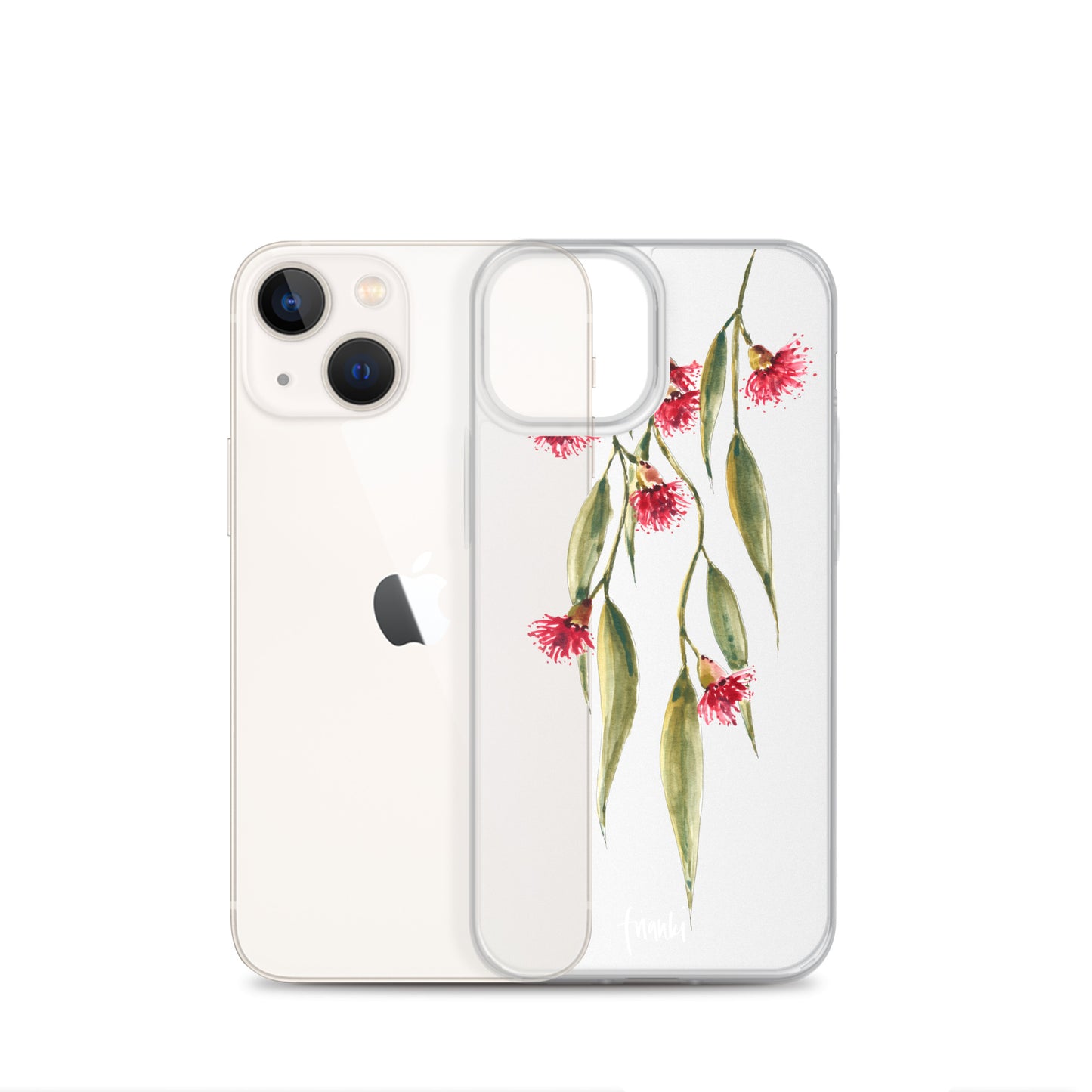 Clear Case for iPhone® Watercolour Eucalyptus