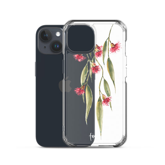 Clear Case for iPhone® Watercolour Eucalyptus