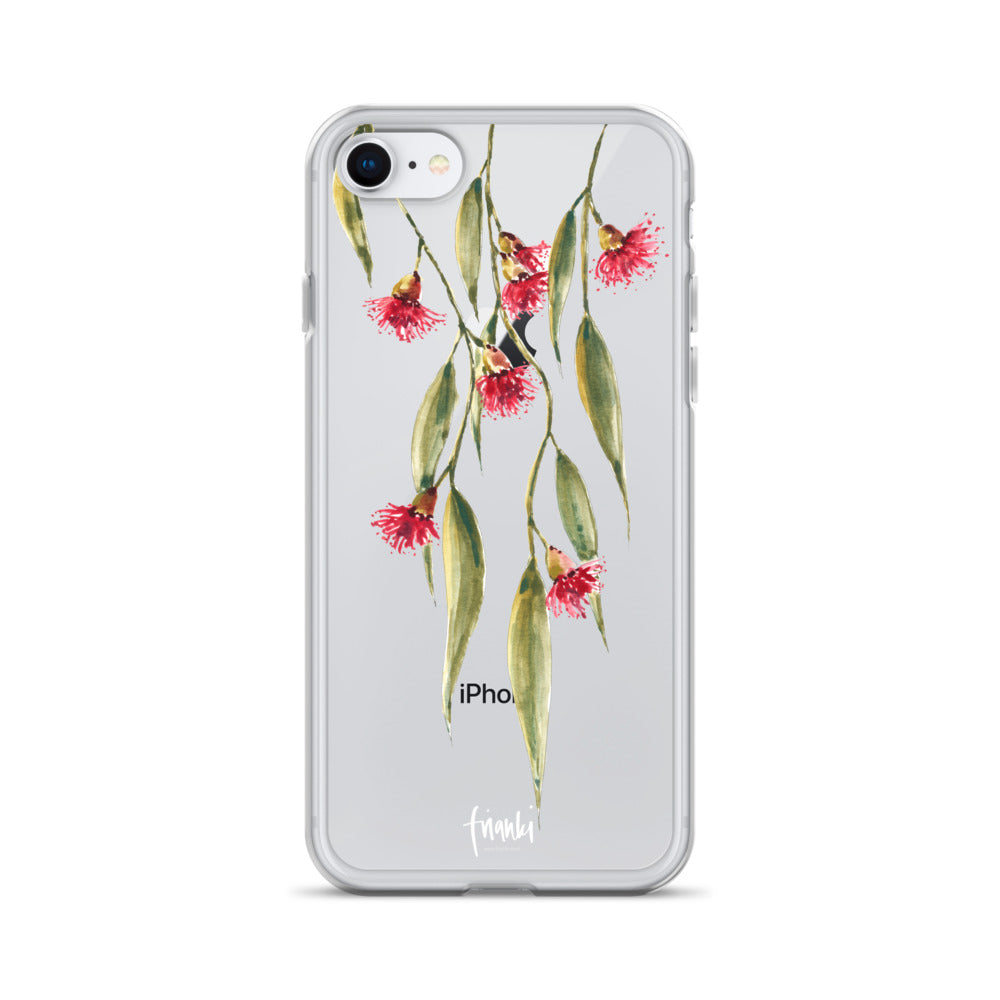 Clear Case for iPhone® Watercolour Eucalyptus