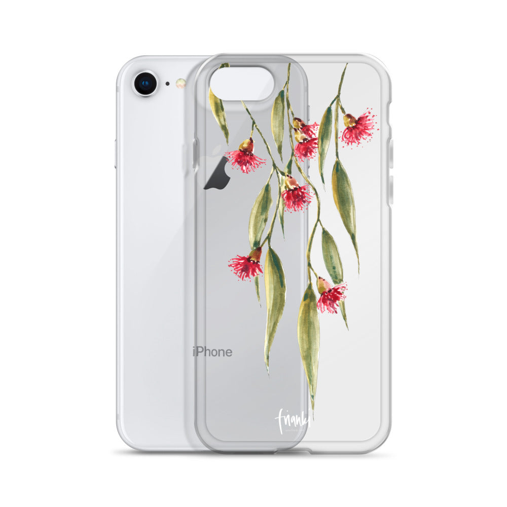 Clear Case for iPhone® Watercolour Eucalyptus