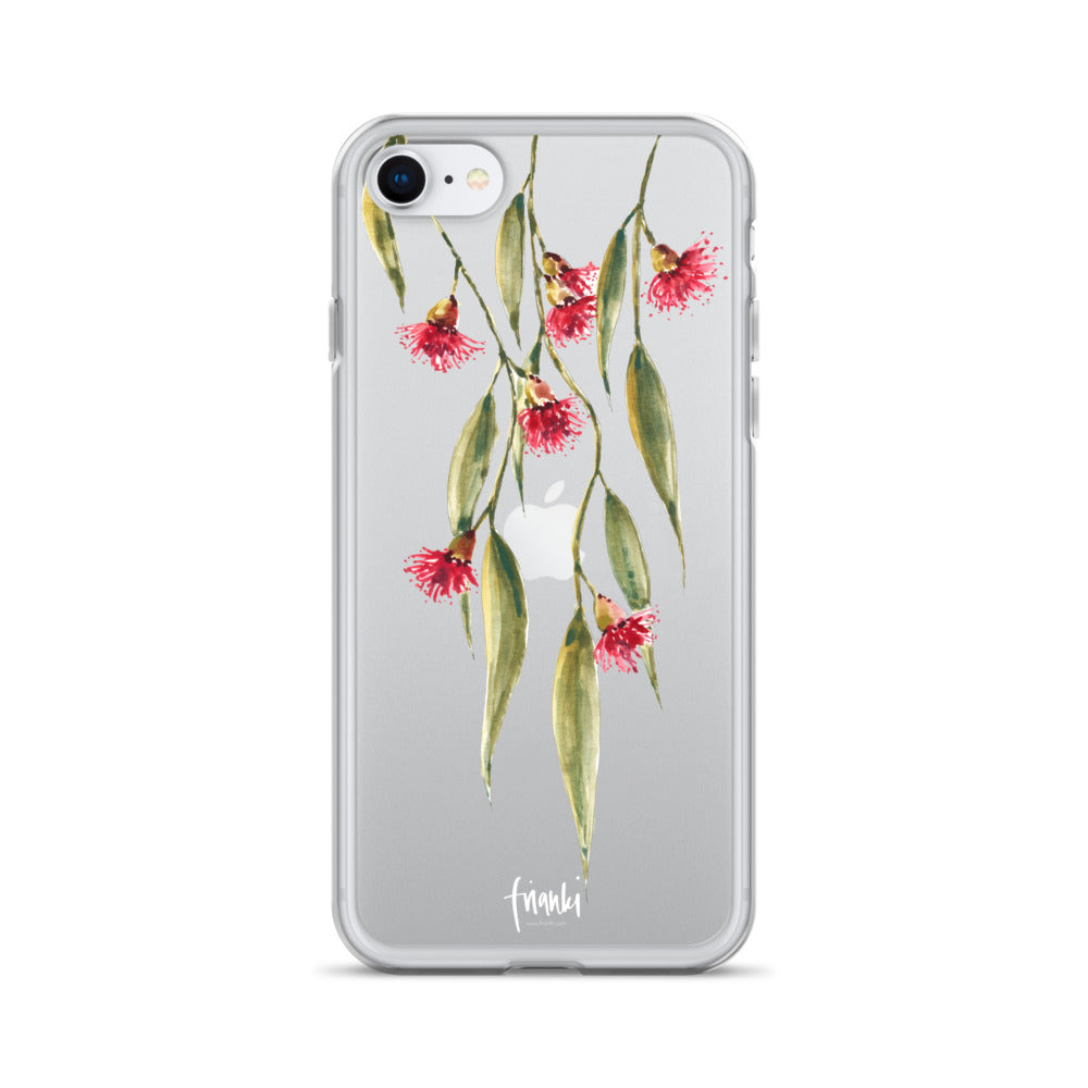 Clear Case for iPhone® Watercolour Eucalyptus