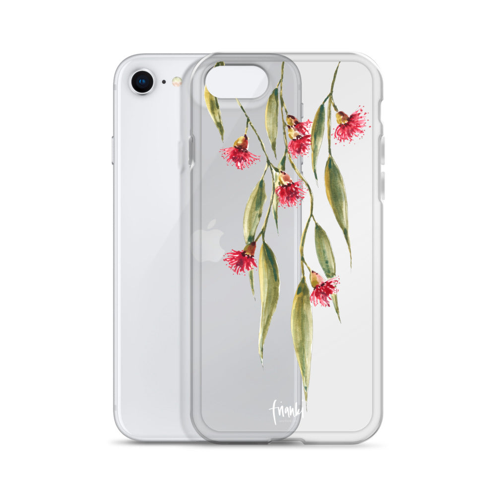 Clear Case for iPhone® Watercolour Eucalyptus