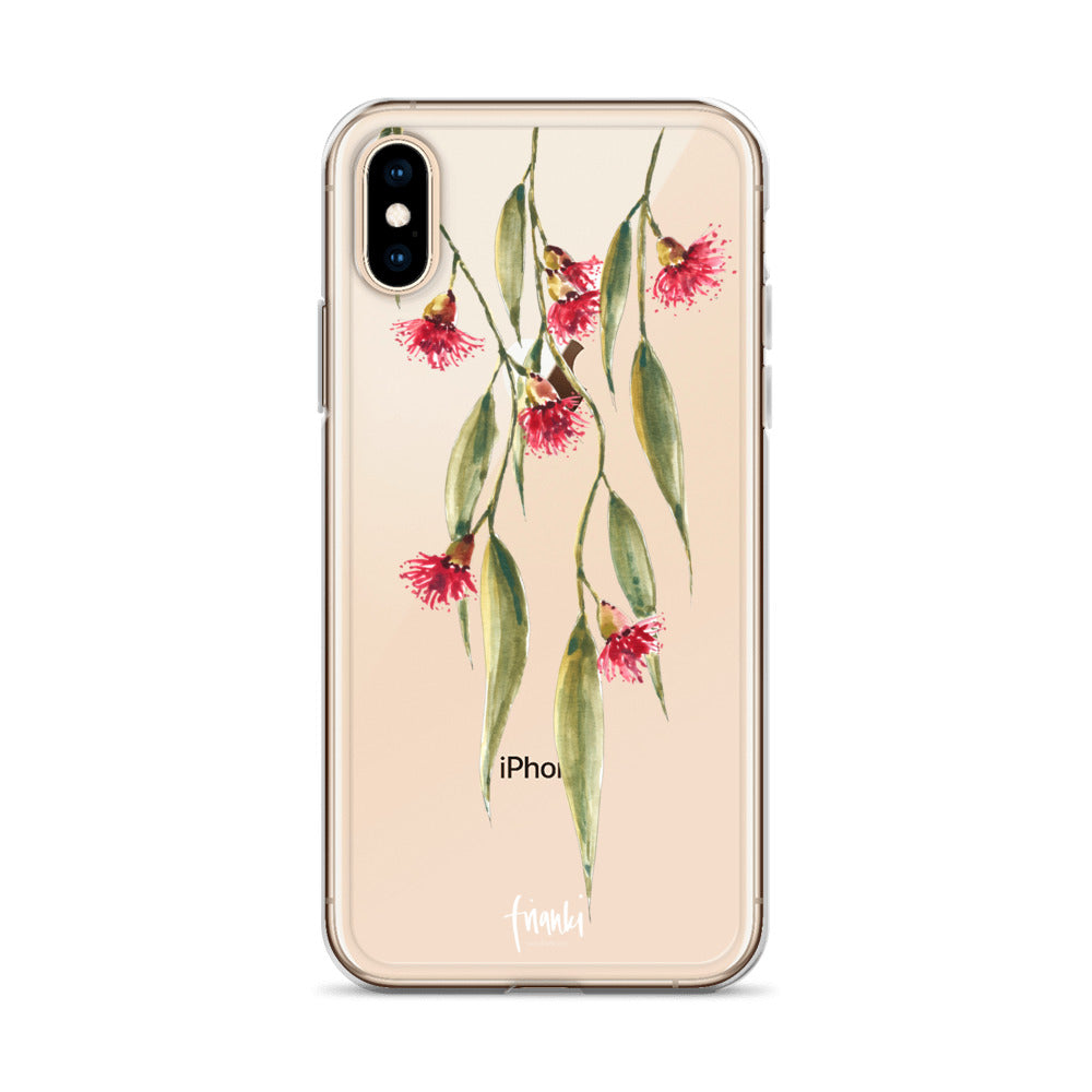 Clear Case for iPhone® Watercolour Eucalyptus