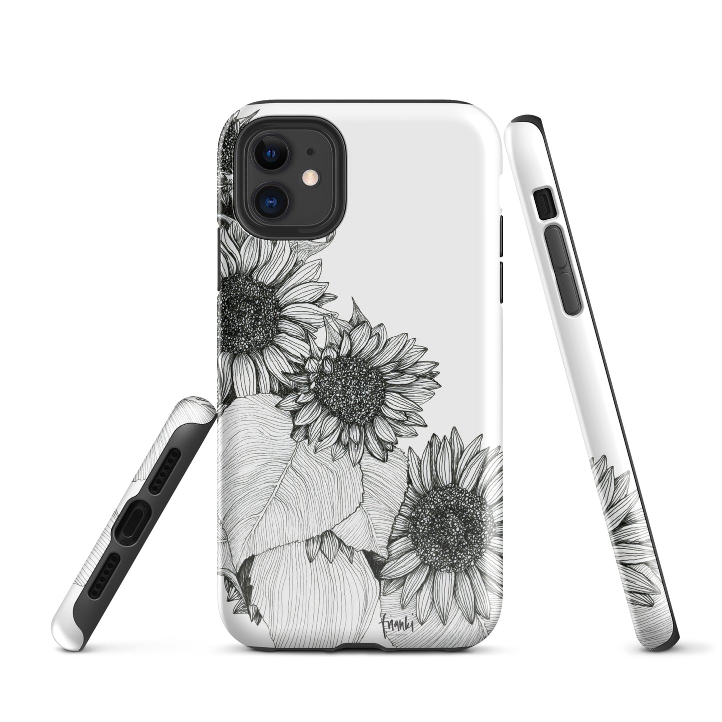 Tough Case for iPhone® Sunflowers Oblique