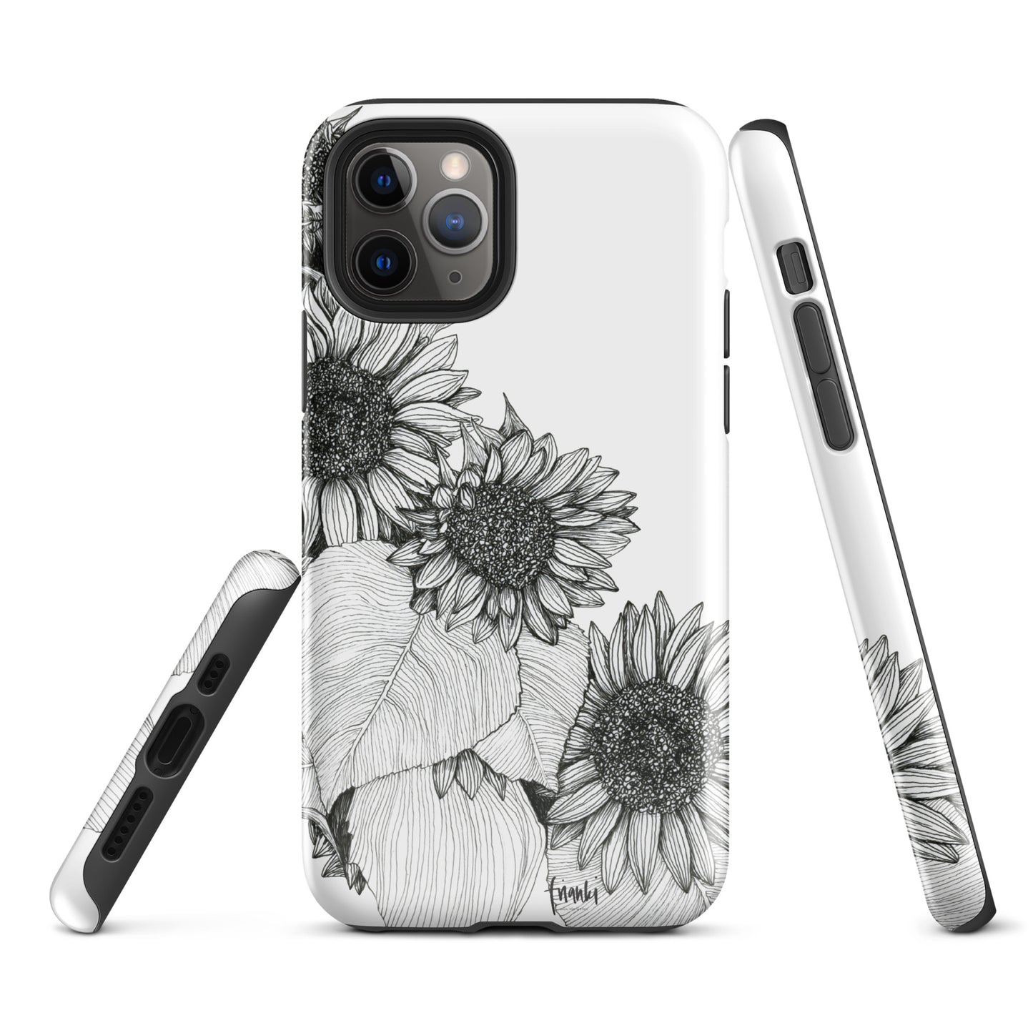 Tough Case for iPhone® Sunflowers Oblique