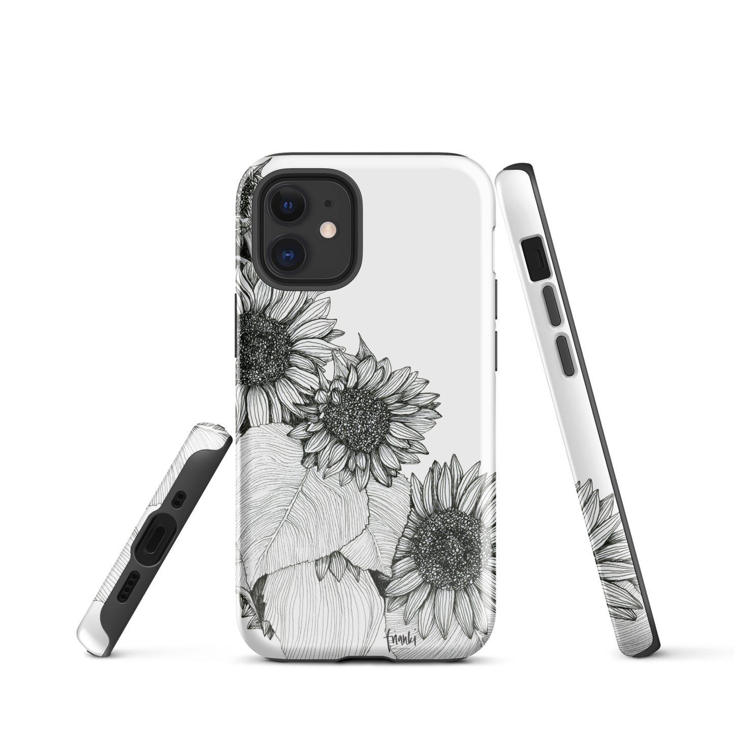 Tough Case for iPhone® Sunflowers Oblique