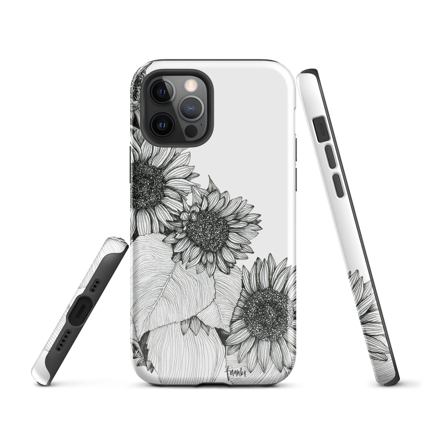 Tough Case for iPhone® Sunflowers Oblique