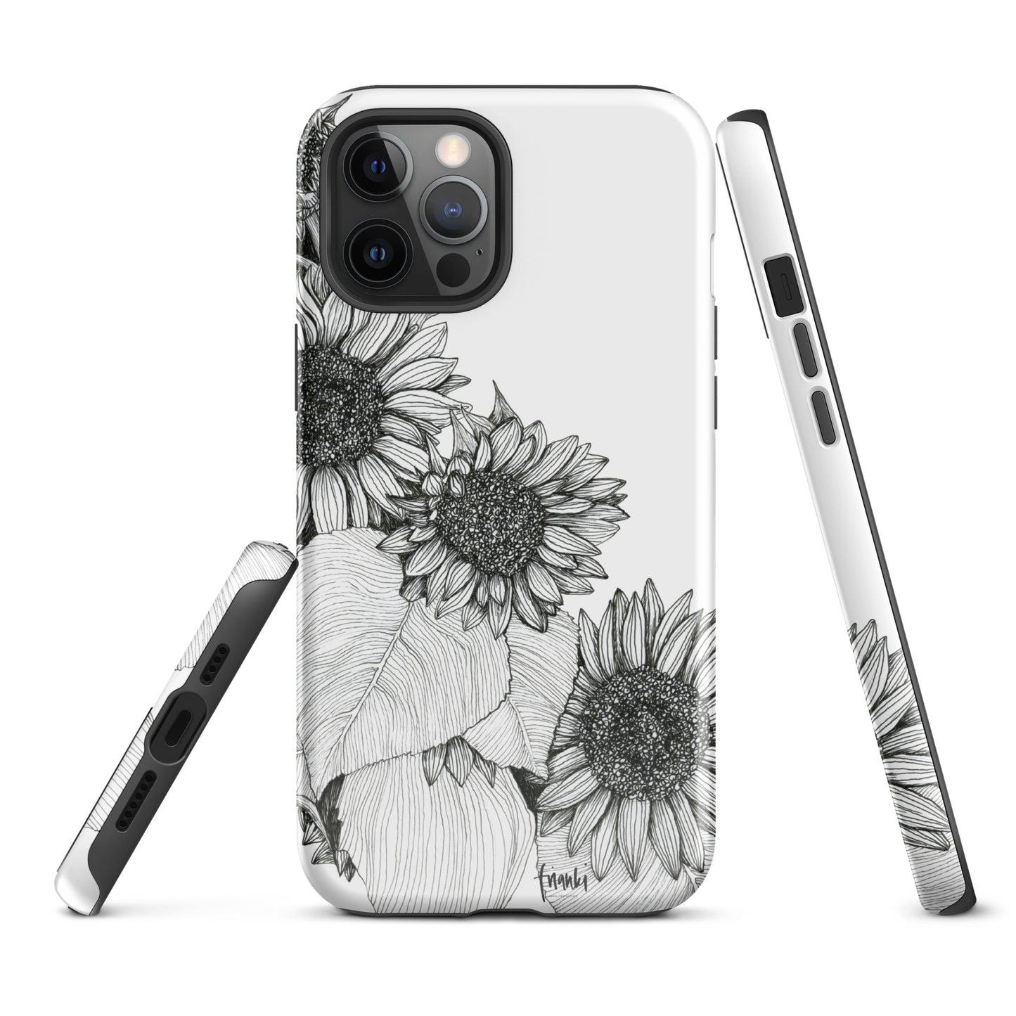 Tough Case for iPhone® Sunflowers Oblique