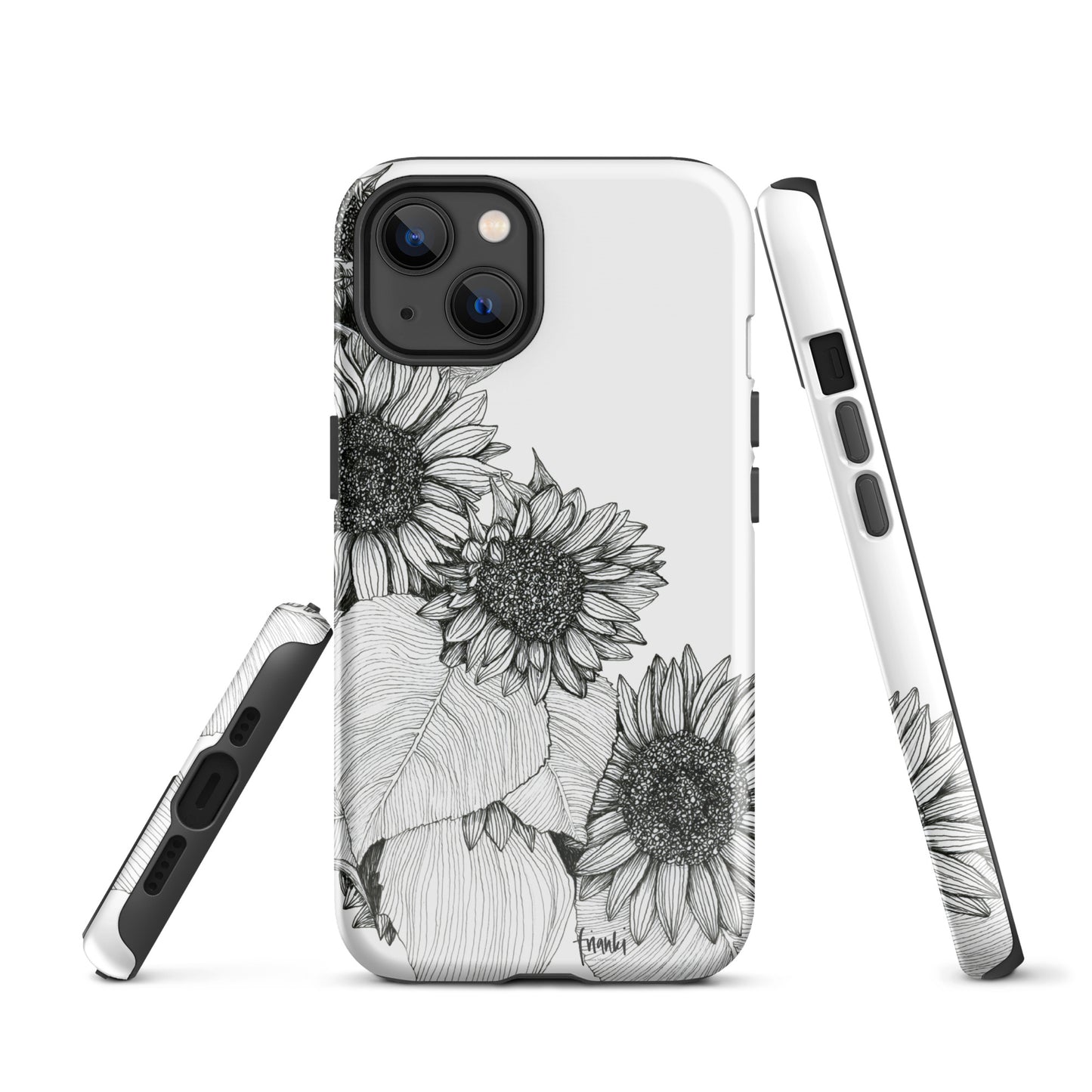 Tough Case for iPhone® Sunflowers Oblique