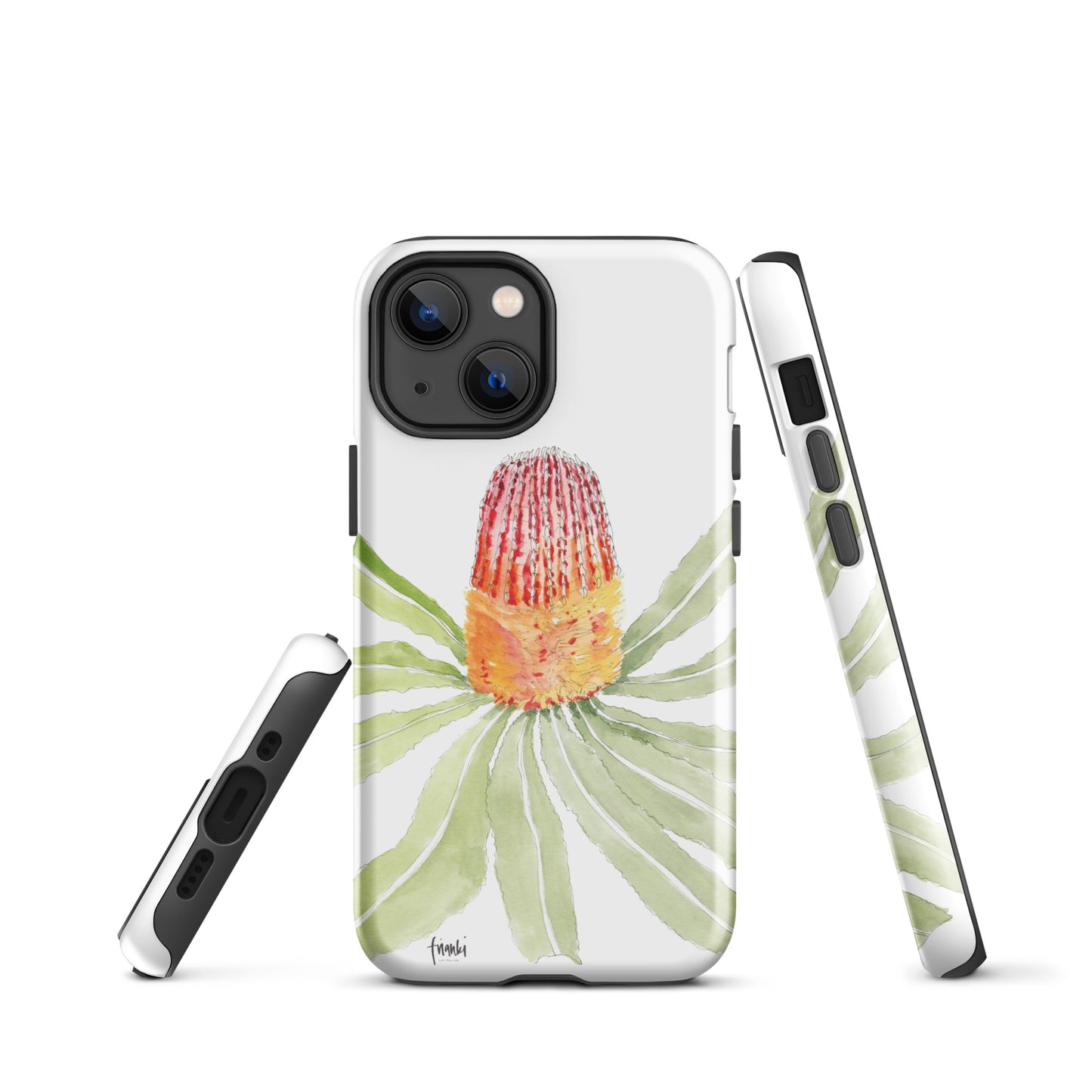 Tough Case for iPhone® Watercolour Banksia Menziesii