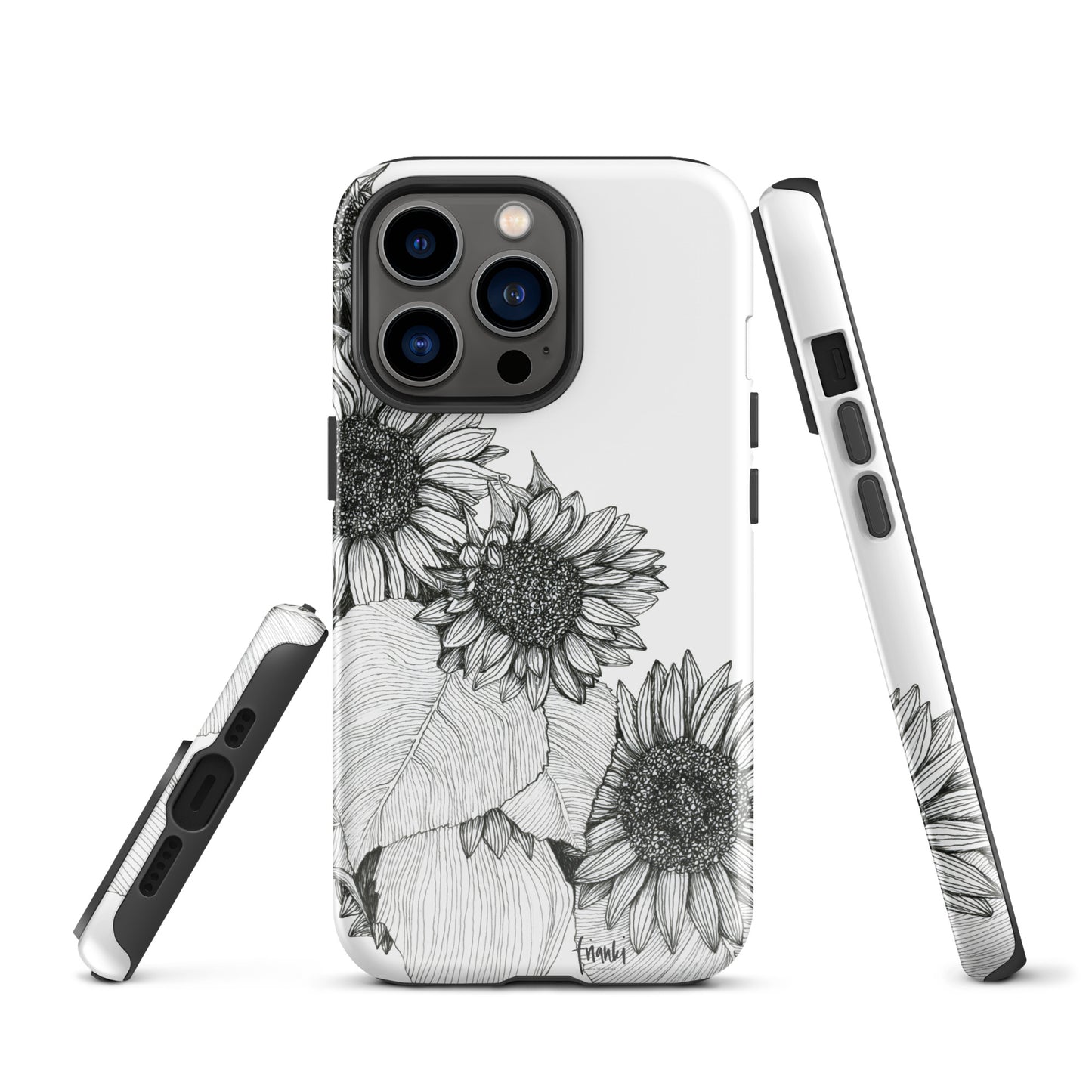 Tough Case for iPhone® Sunflowers Oblique