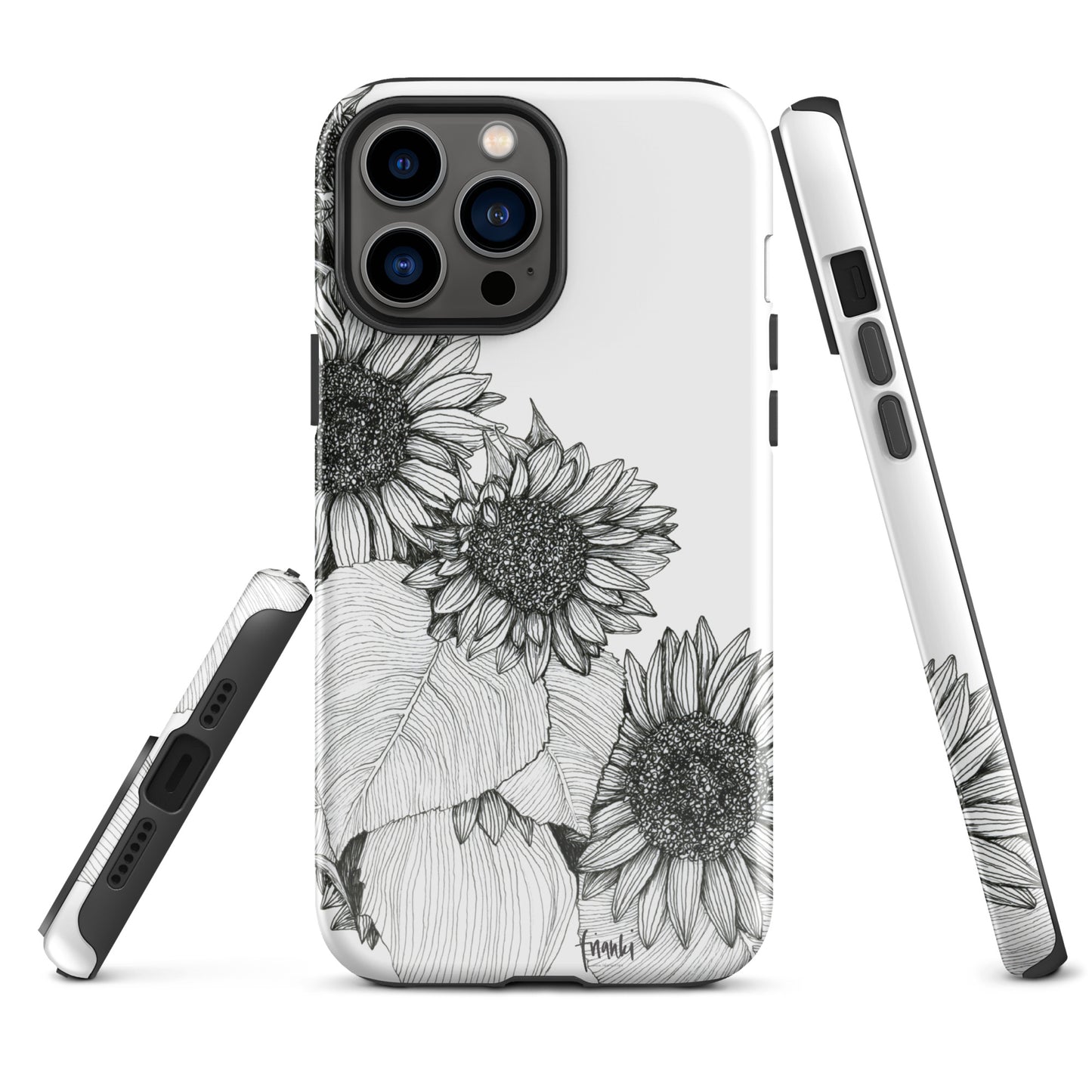 Tough Case for iPhone® Sunflowers Oblique