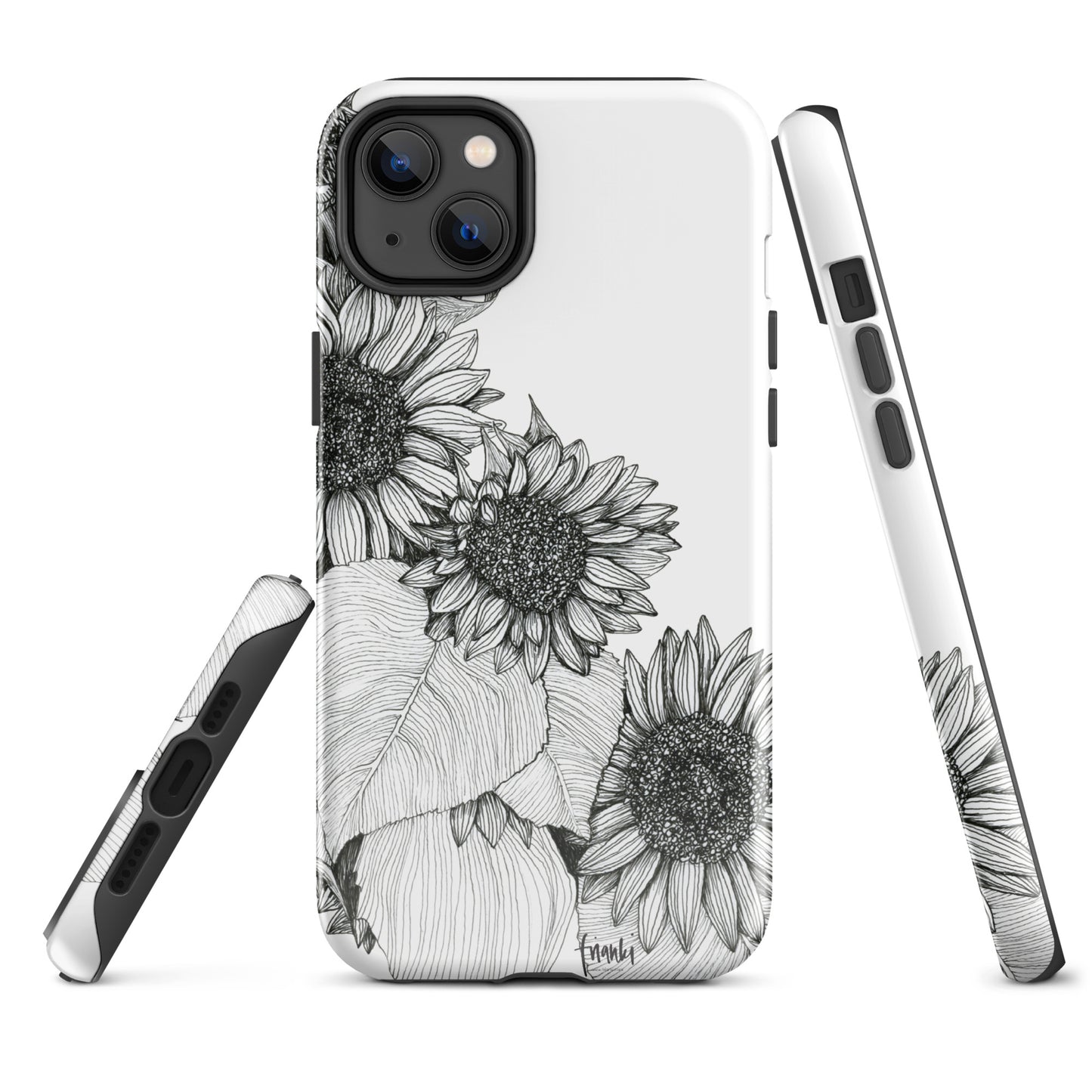 Tough Case for iPhone® Sunflowers Oblique