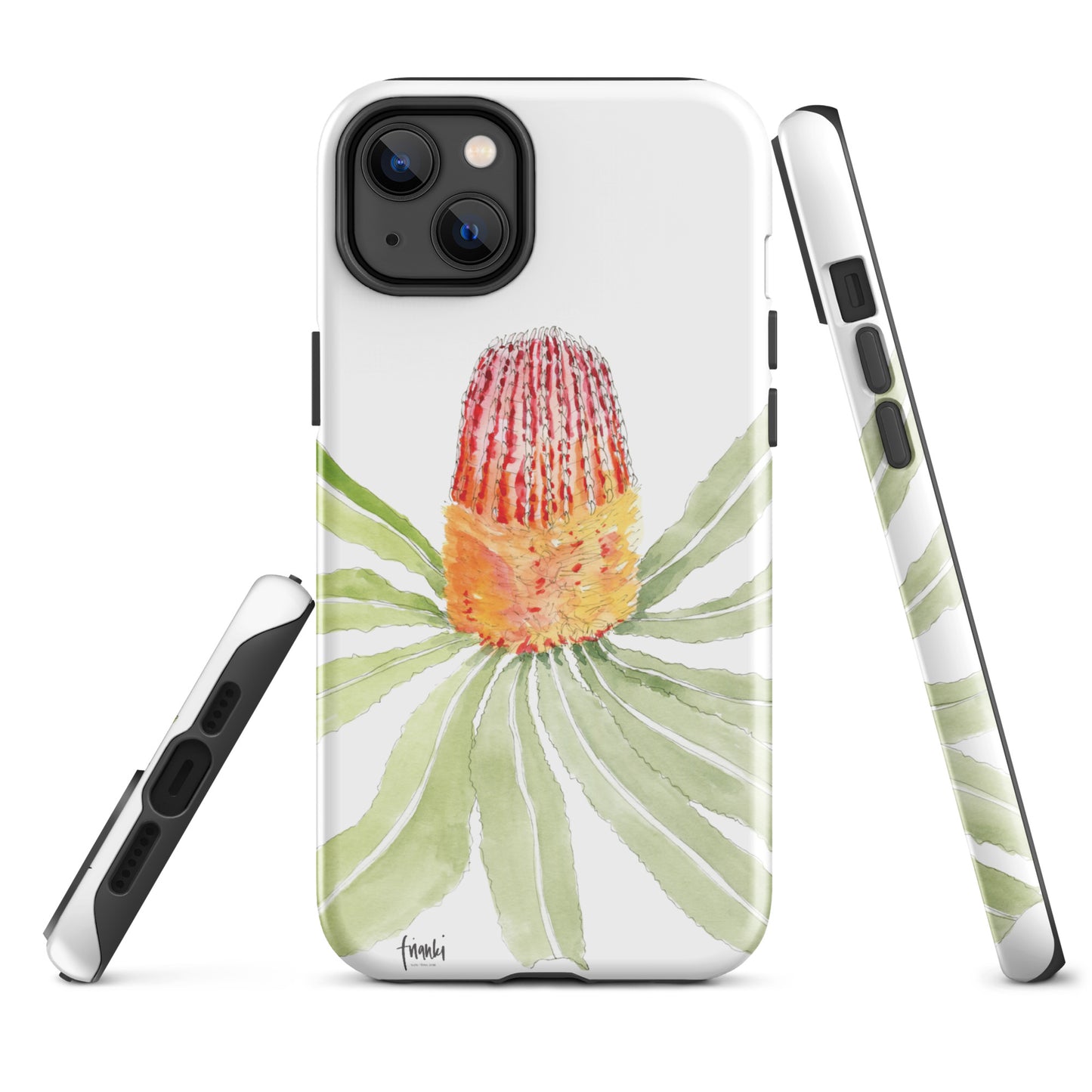 Tough Case for iPhone® Watercolour Banksia Menziesii