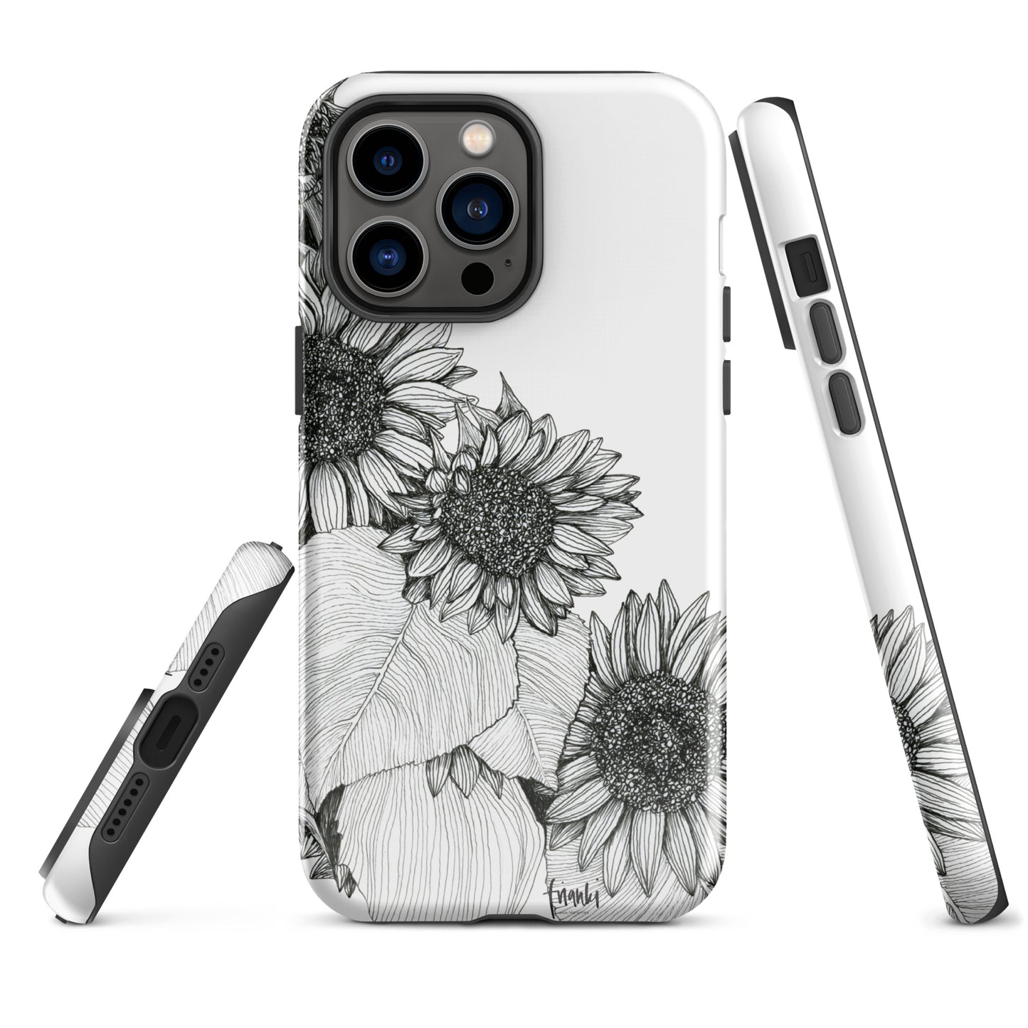 Tough Case for iPhone® Sunflowers Oblique