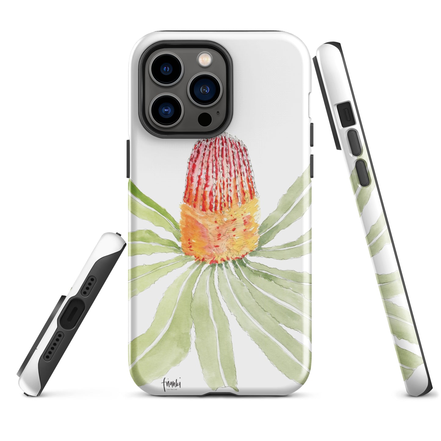 Tough Case for iPhone® Watercolour Banksia Menziesii