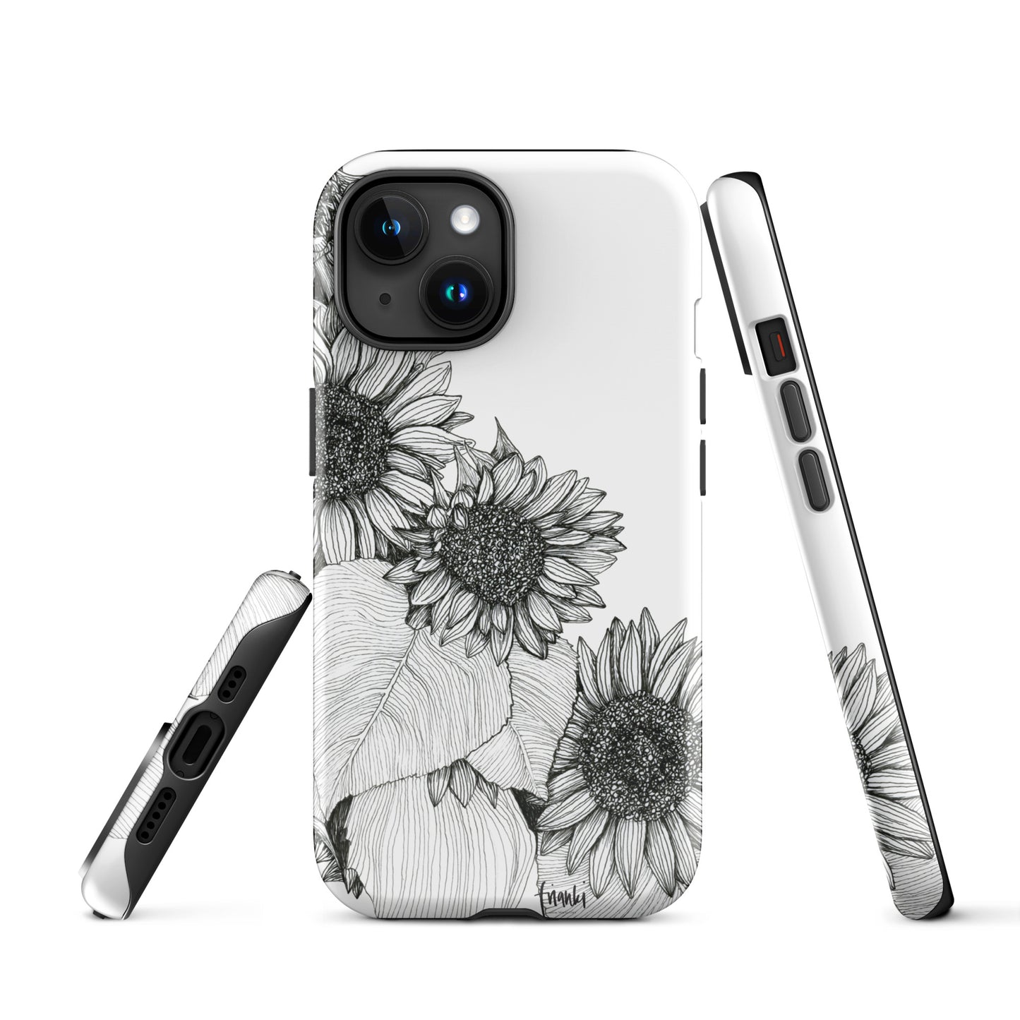 Tough Case for iPhone® Sunflowers Oblique