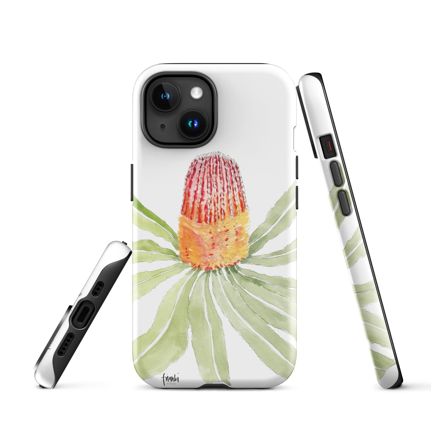 Tough Case for iPhone® Watercolour Banksia Menziesii