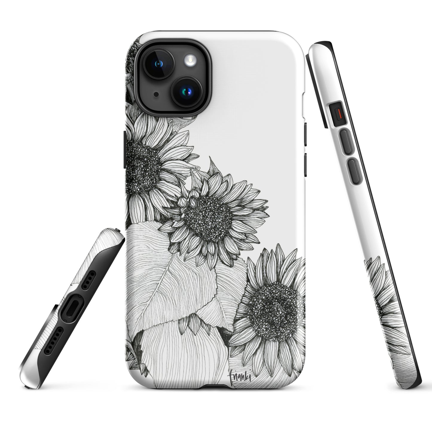 Tough Case for iPhone® Sunflowers Oblique