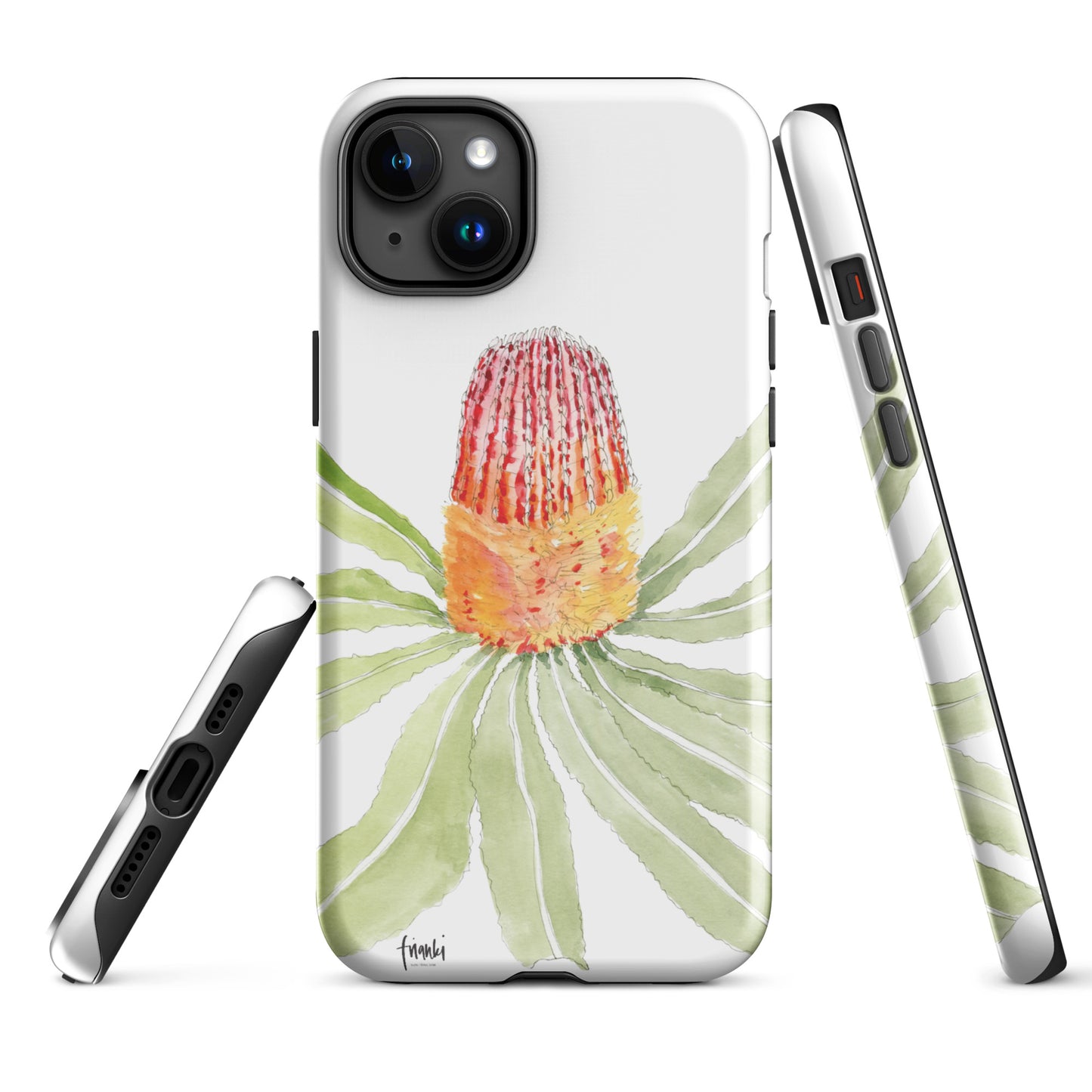 Tough Case for iPhone® Watercolour Banksia Menziesii