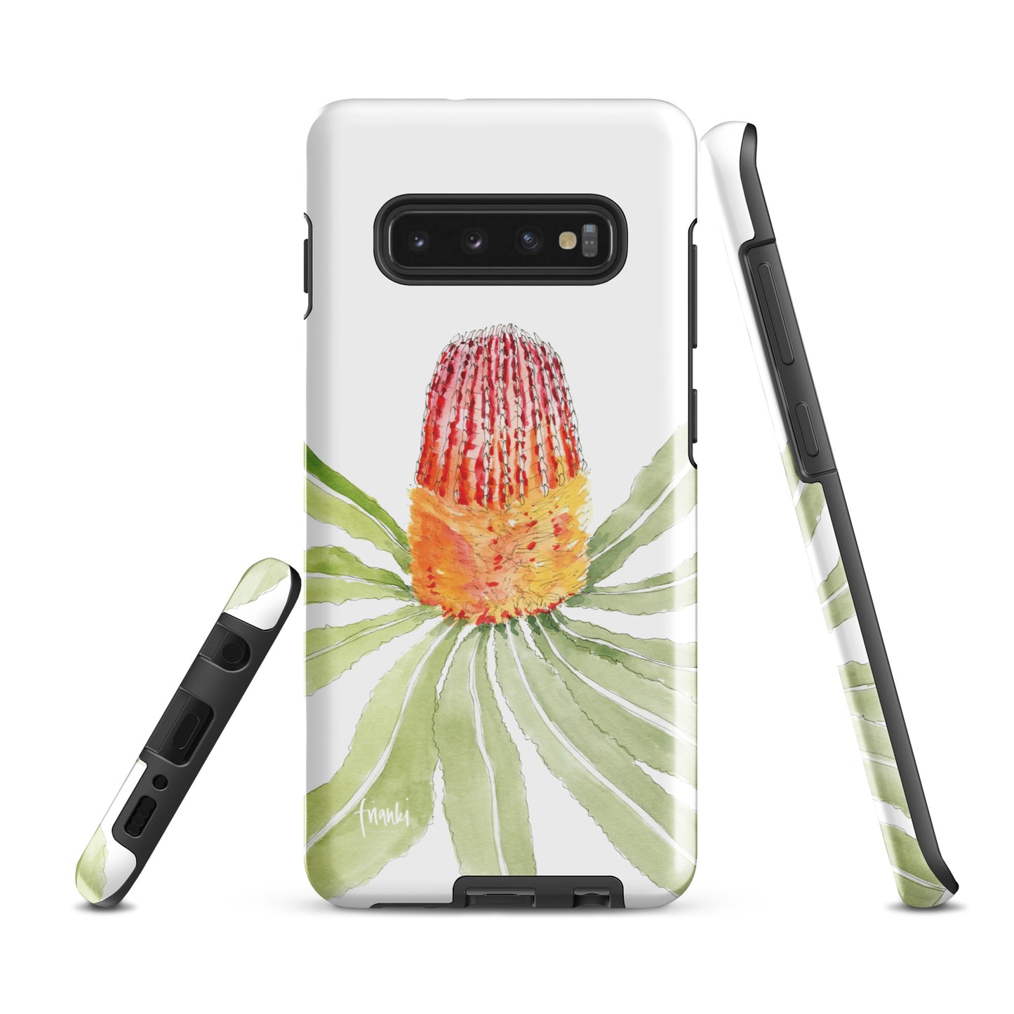 Tough case for Samsung® Watercolour Banksia Menziesii