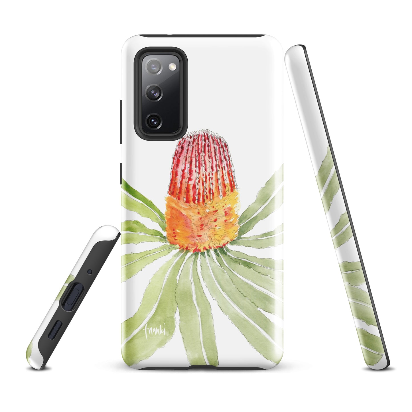 Tough case for Samsung® Watercolour Banksia Menziesii