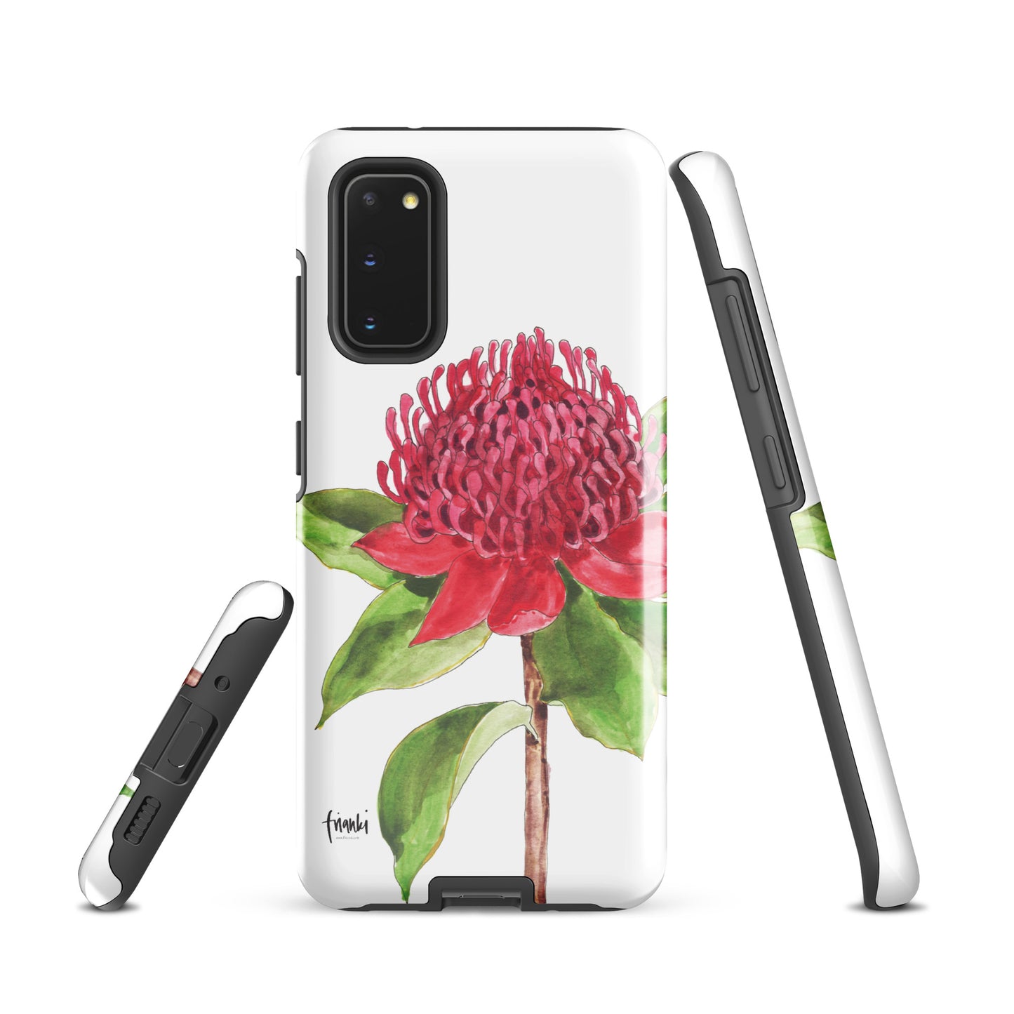 Tough case for Samsung® Watercolour Waratah