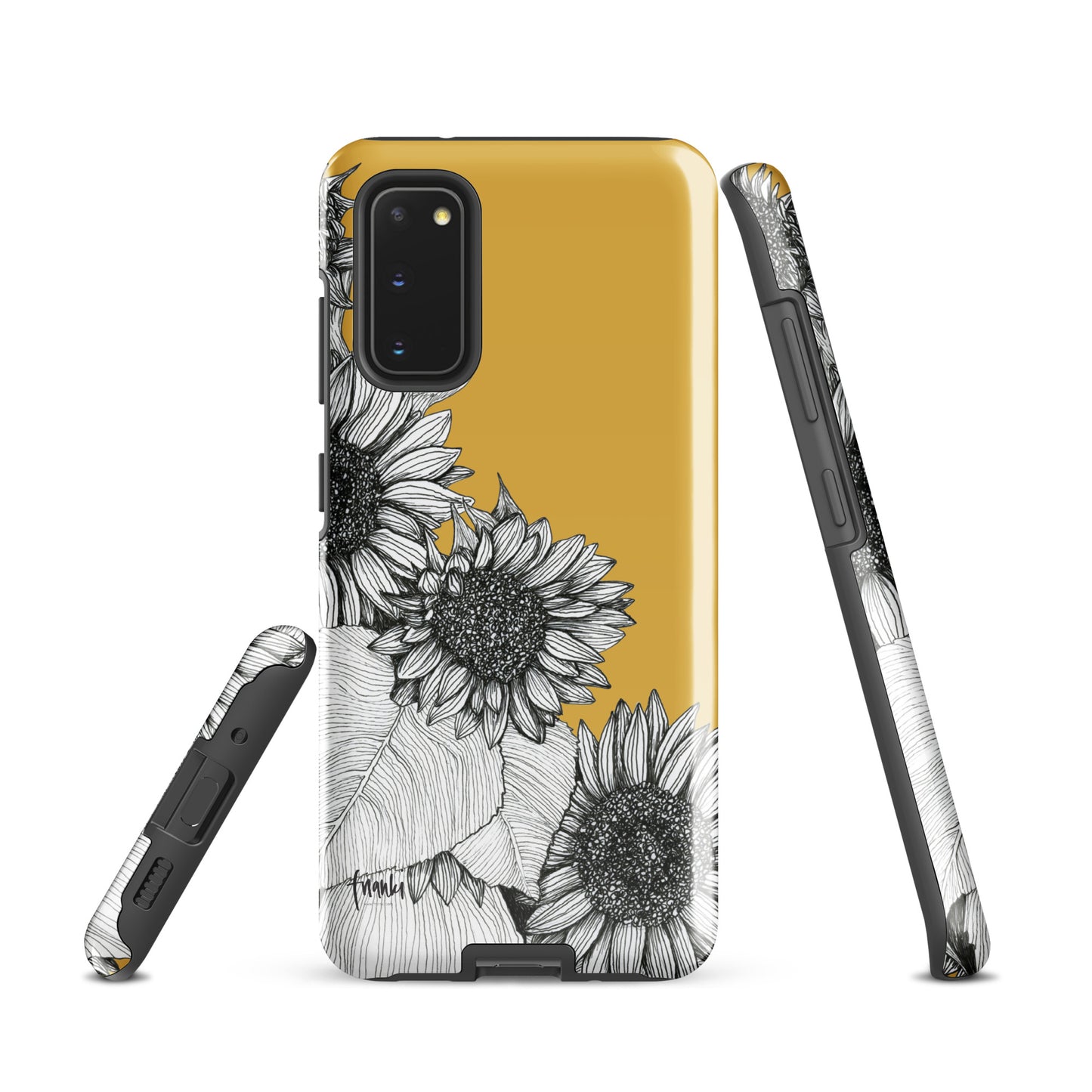 Tough case for Samsung® Sunflowers Oblique Mustard