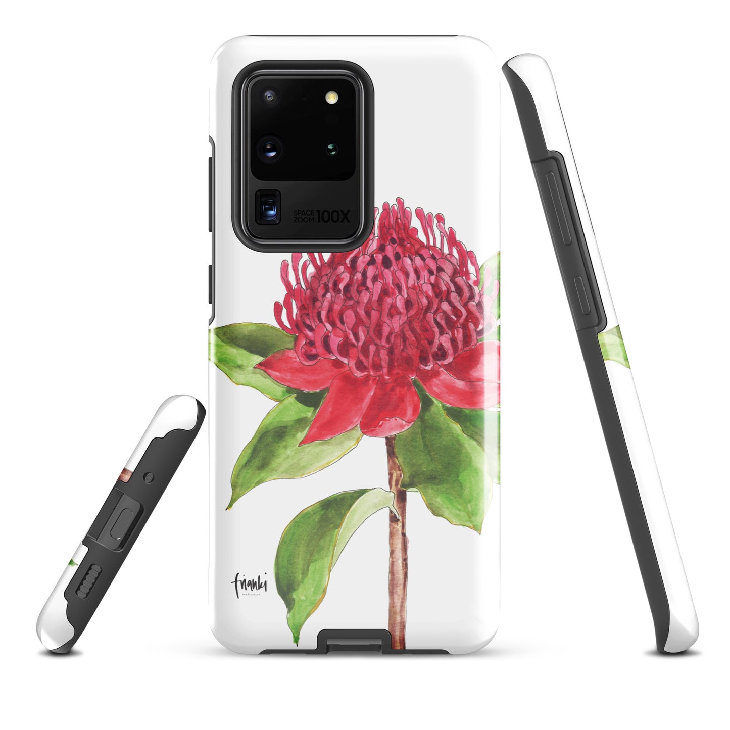 Tough case for Samsung® Watercolour Waratah