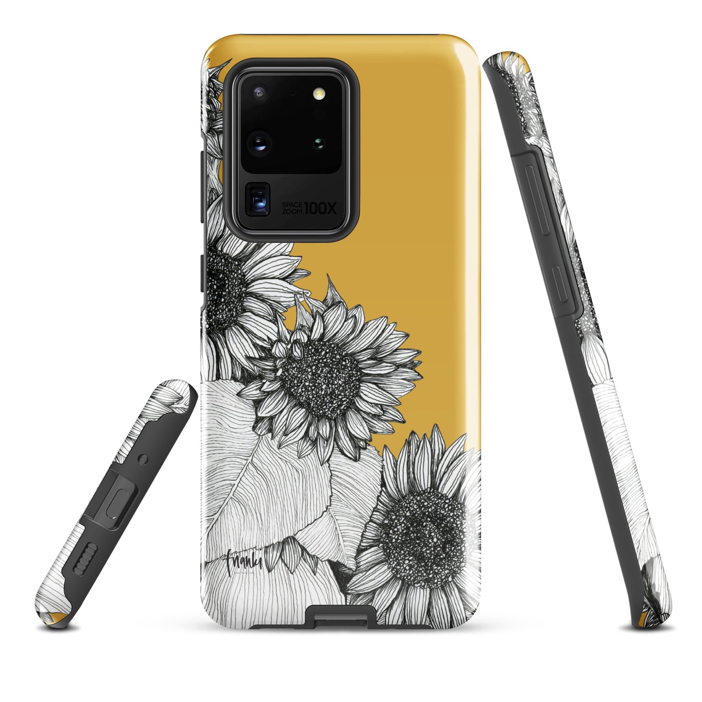 Tough case for Samsung® Sunflowers Oblique Mustard