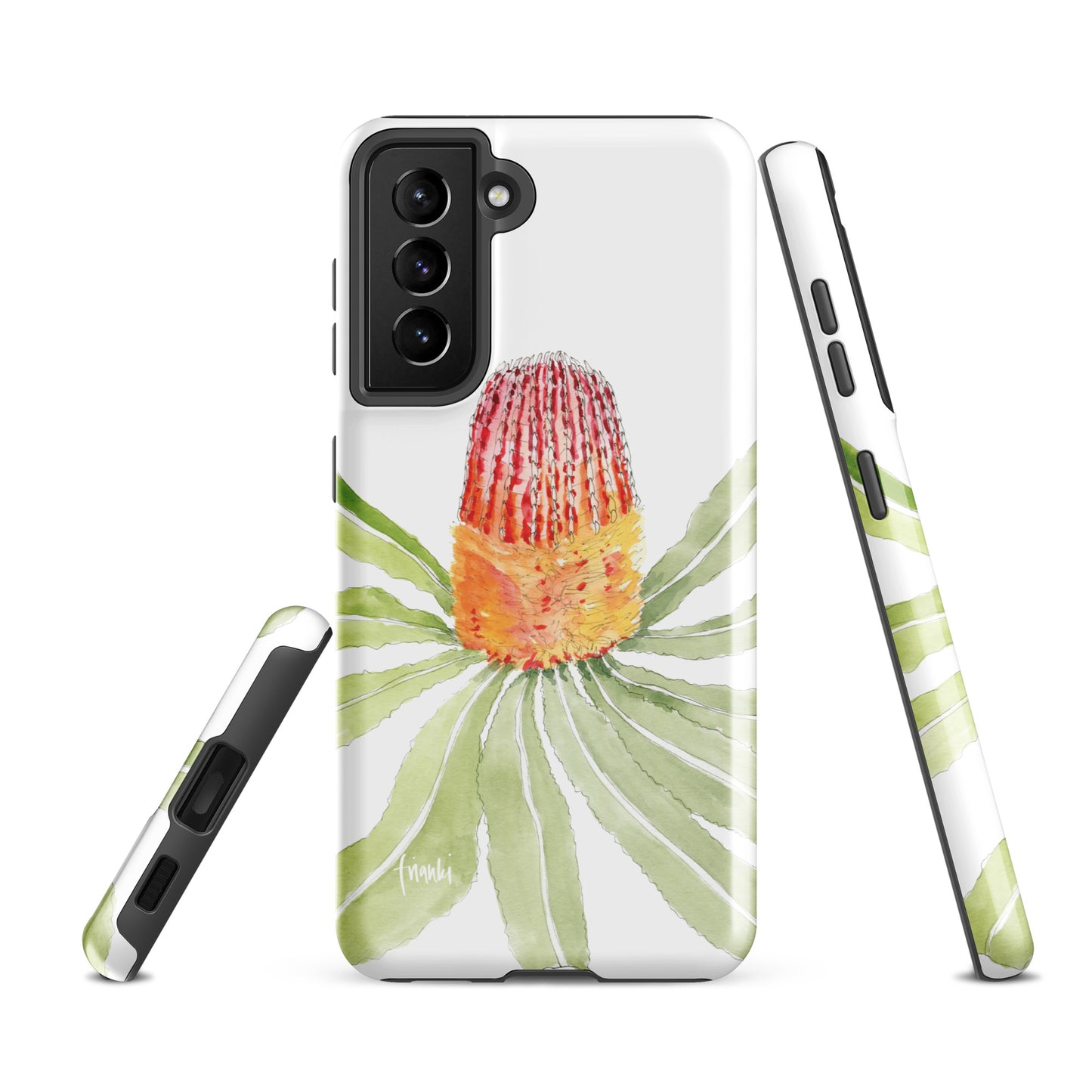 Tough case for Samsung® Watercolour Banksia Menziesii