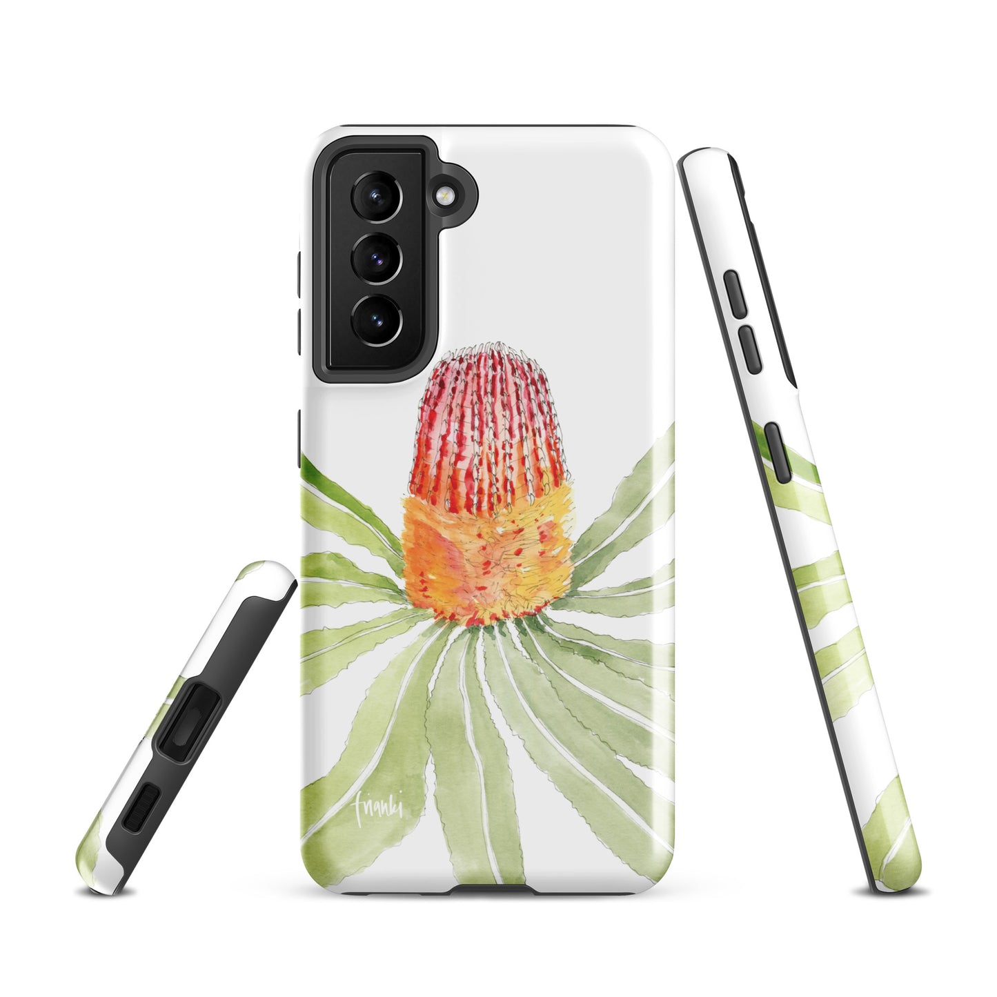 Tough case for Samsung® Watercolour Banksia Menziesii