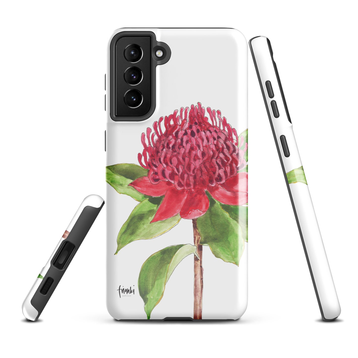 Tough case for Samsung® Watercolour Waratah