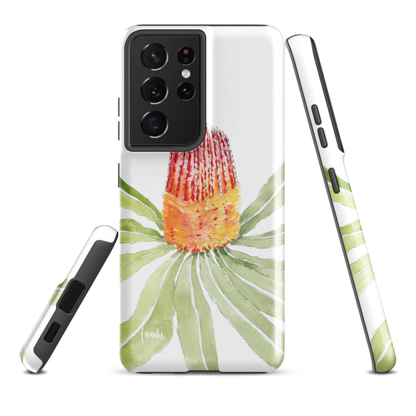 Tough case for Samsung® Watercolour Banksia Menziesii