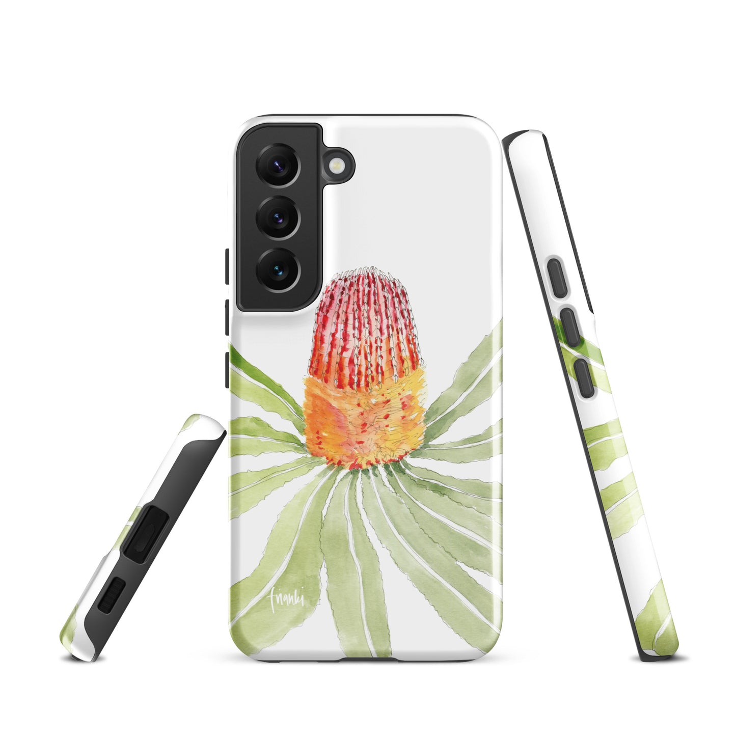 Tough case for Samsung® Watercolour Banksia Menziesii