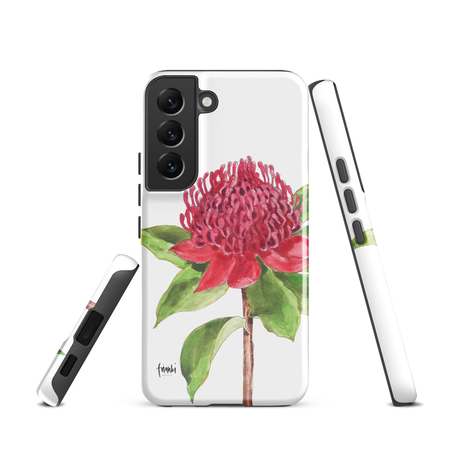 Tough case for Samsung® Watercolour Waratah