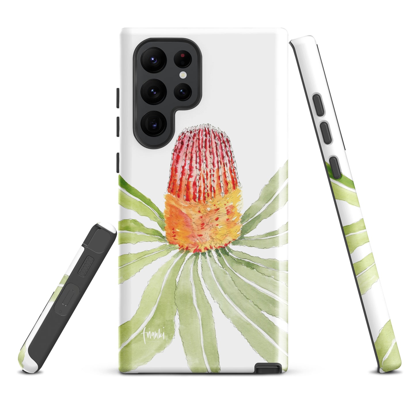 Tough case for Samsung® Watercolour Banksia Menziesii