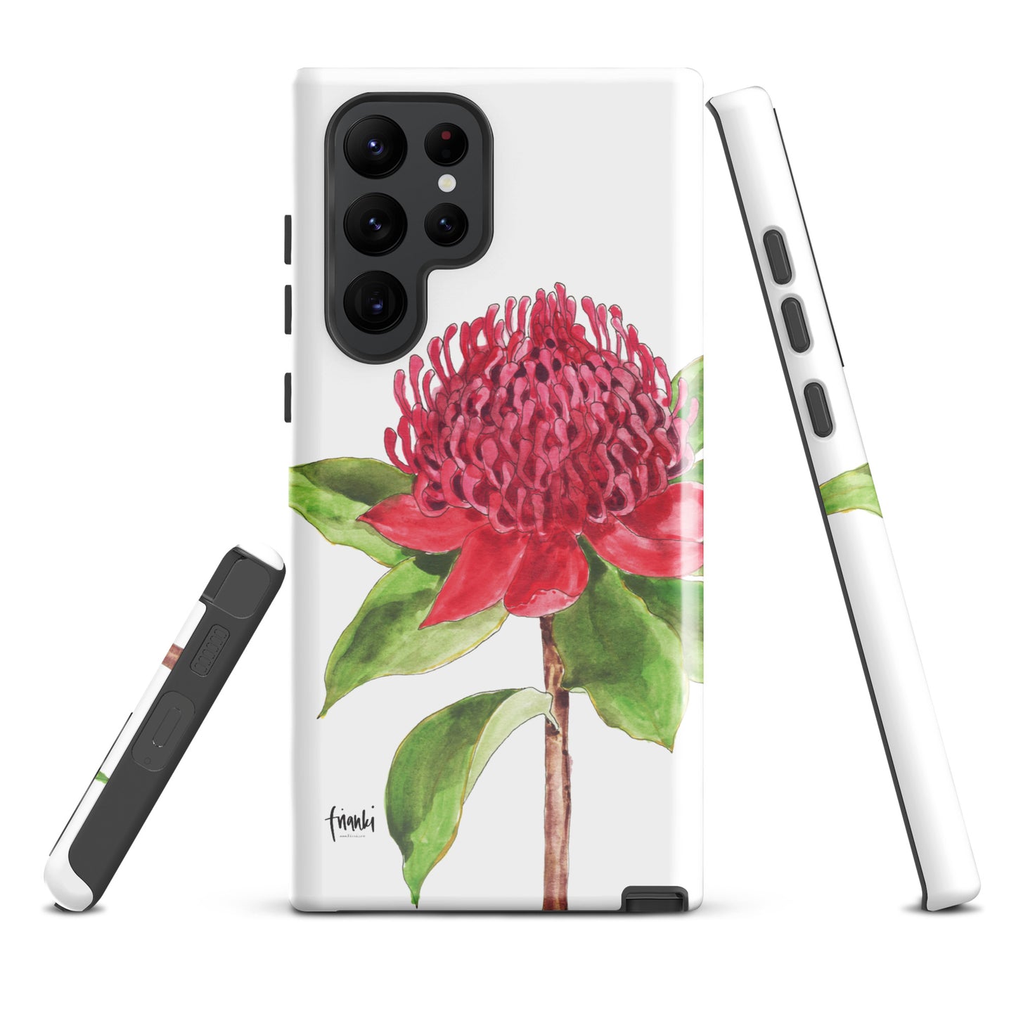 Tough case for Samsung® Watercolour Waratah