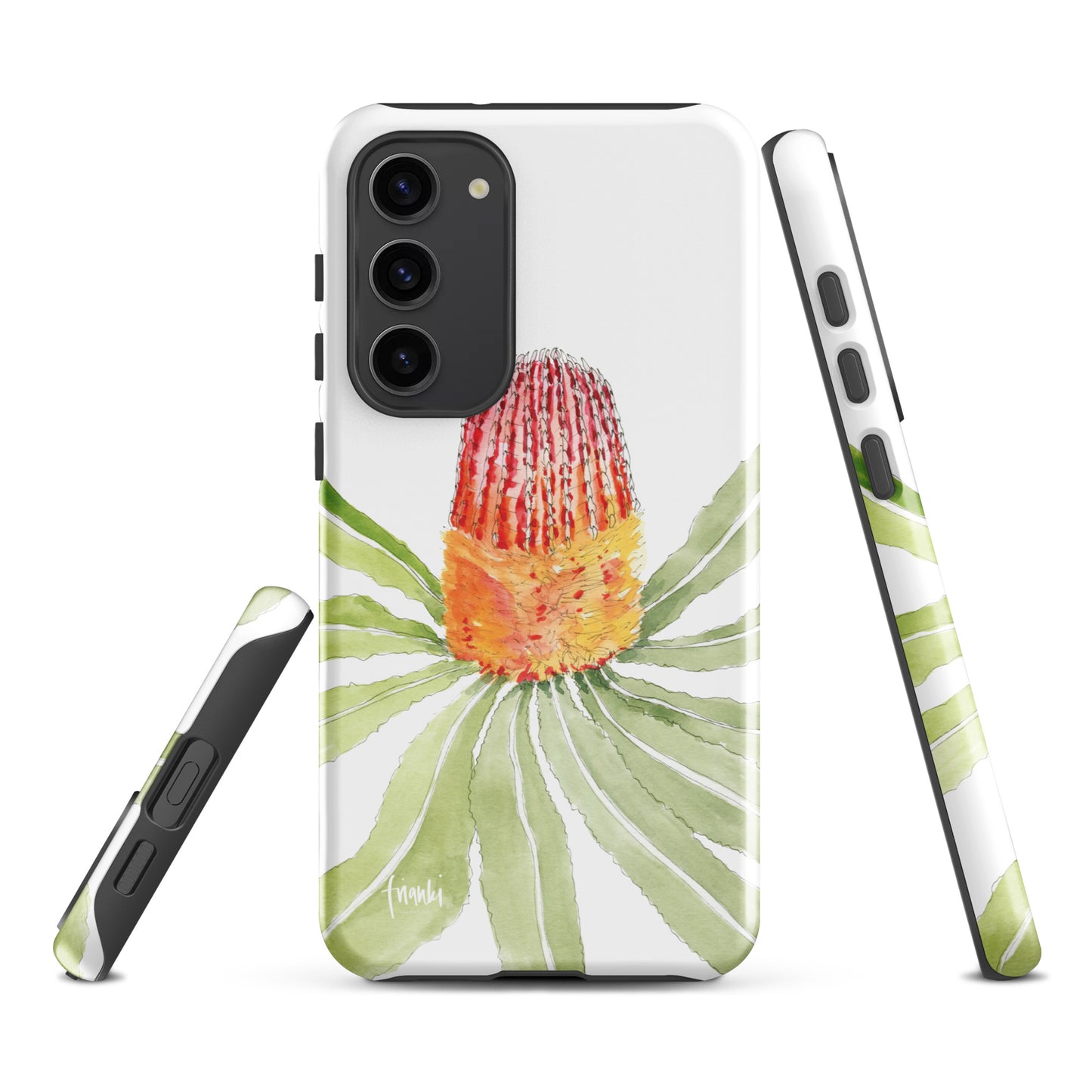 Tough case for Samsung® Watercolour Banksia Menziesii