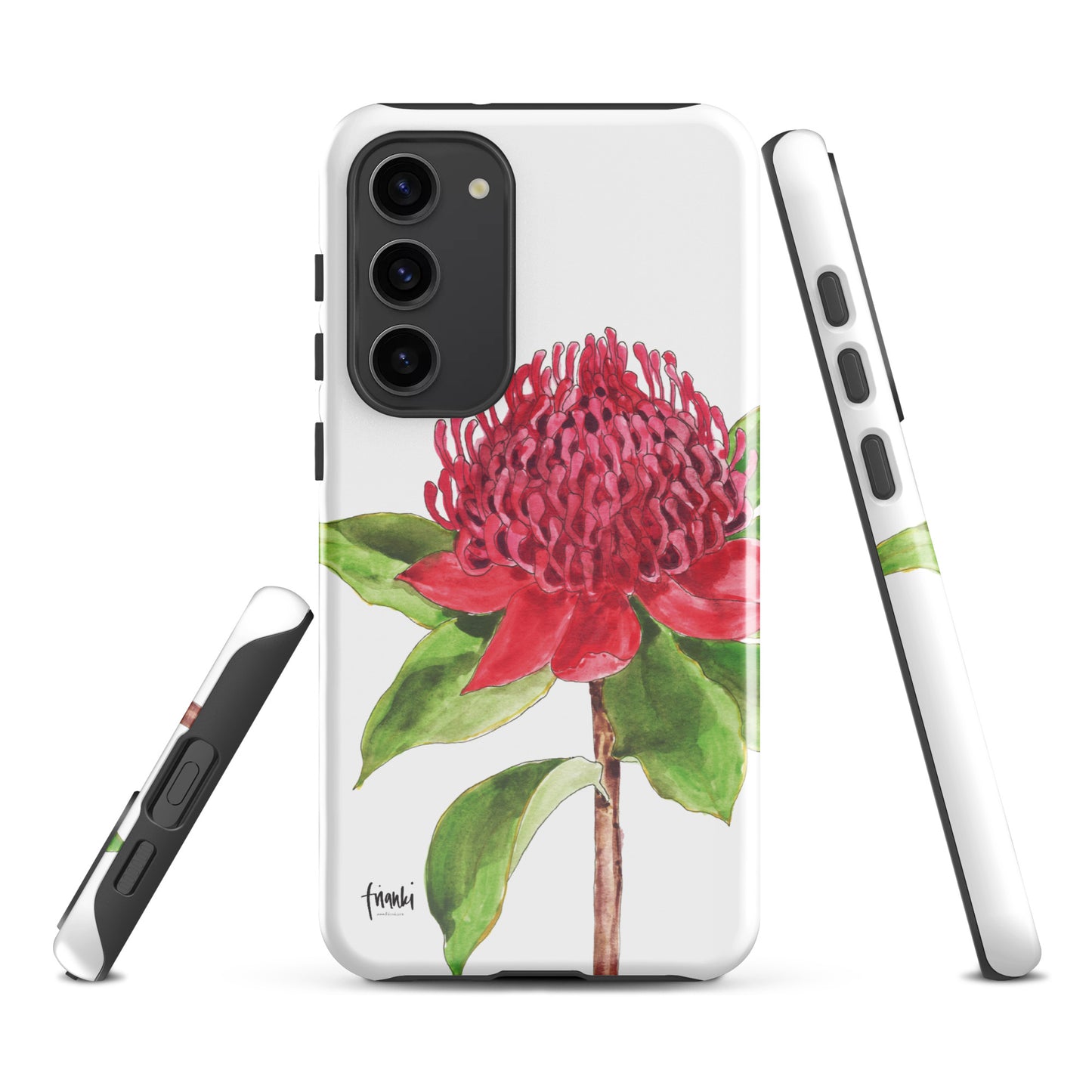 Tough case for Samsung® Watercolour Waratah