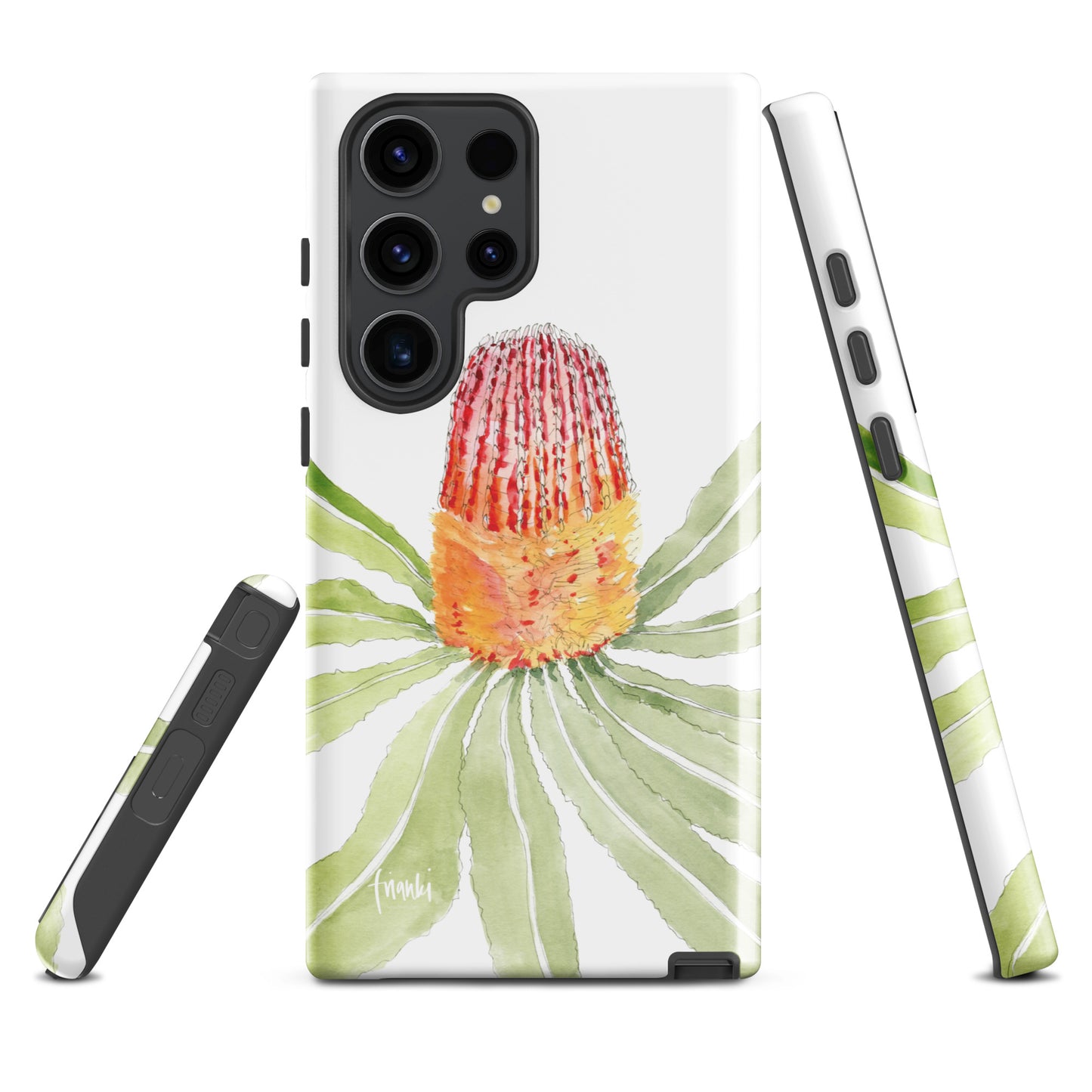 Tough case for Samsung® Watercolour Banksia Menziesii