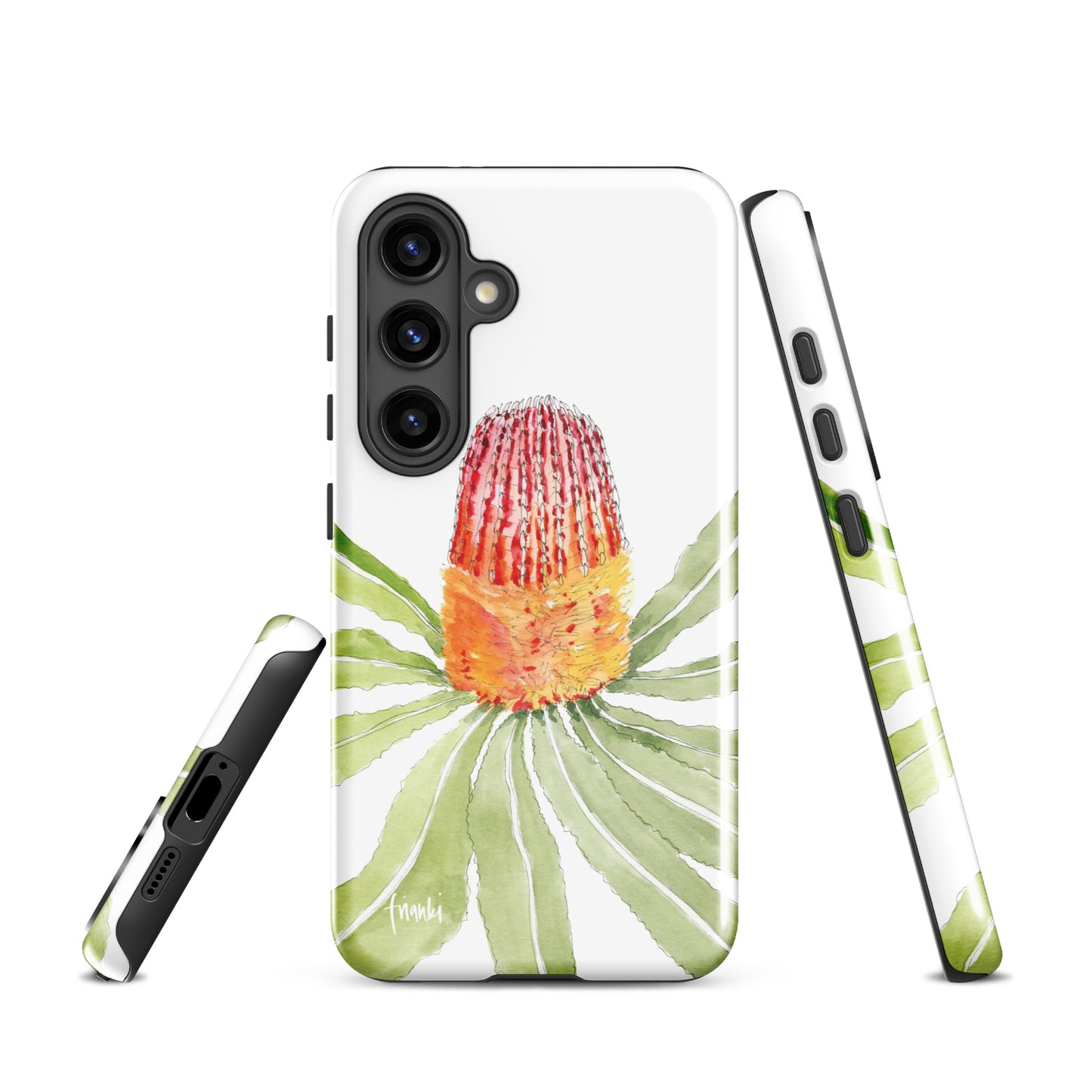 Tough case for Samsung® Watercolour Banksia Menziesii