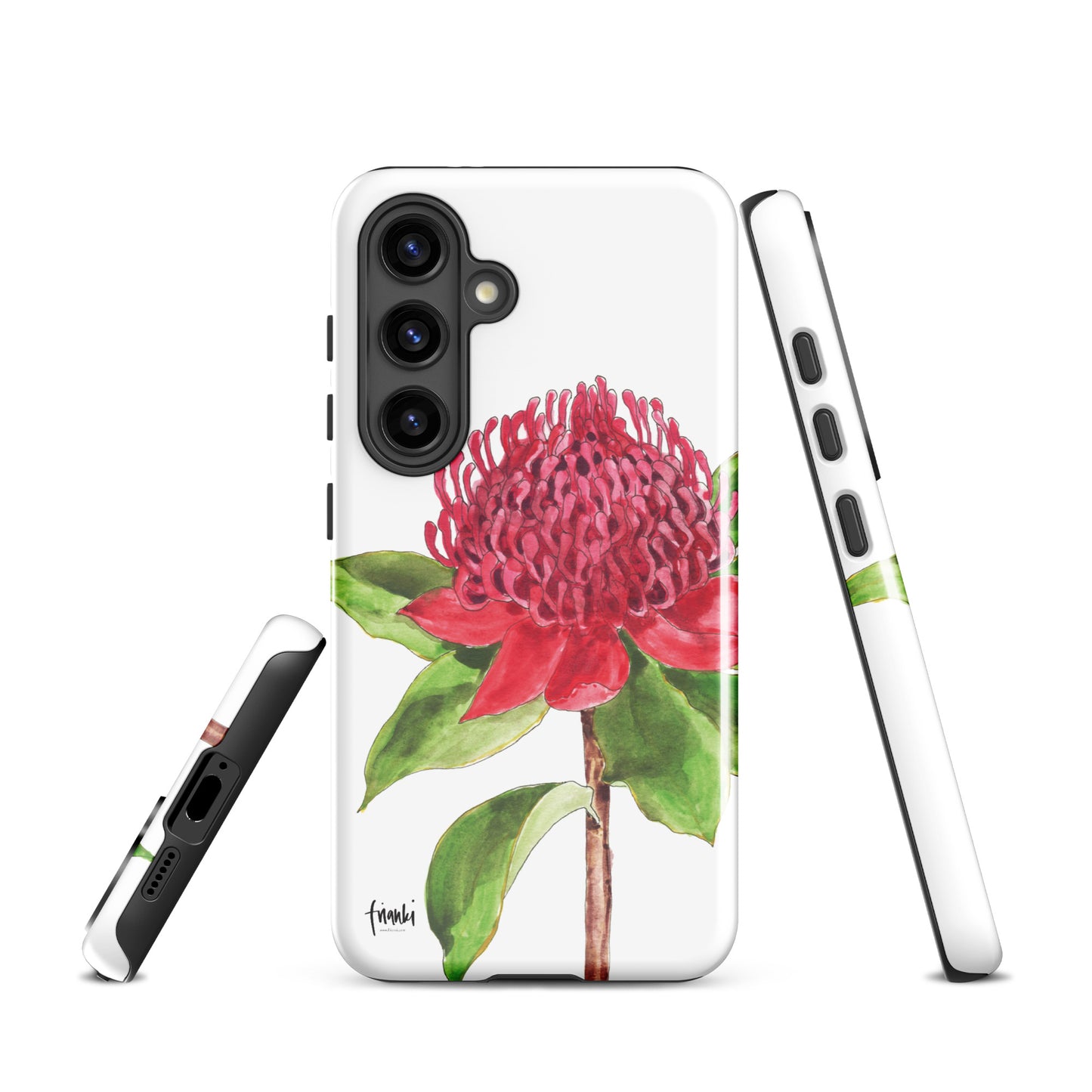 Tough case for Samsung® Watercolour Waratah