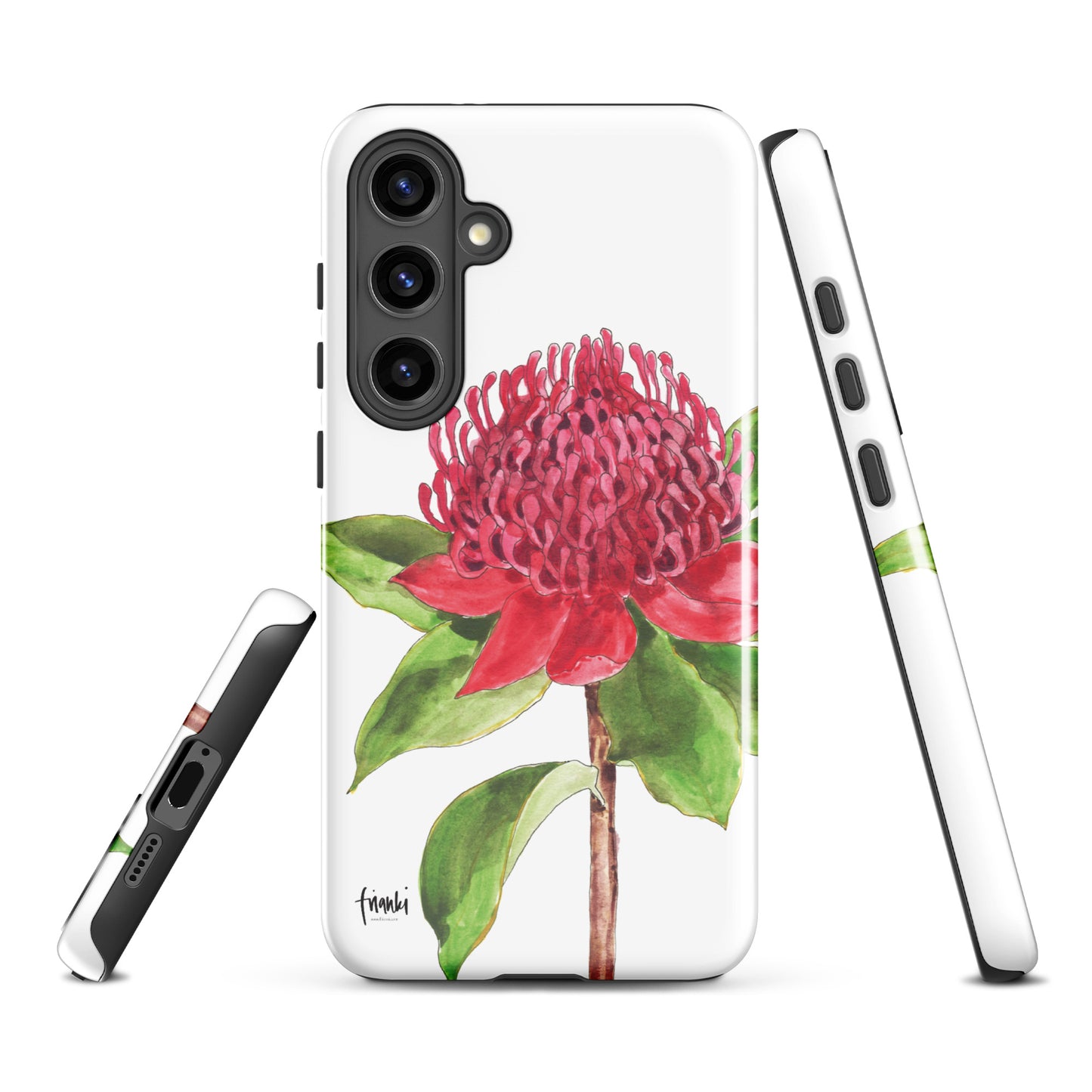 Tough case for Samsung® Watercolour Waratah